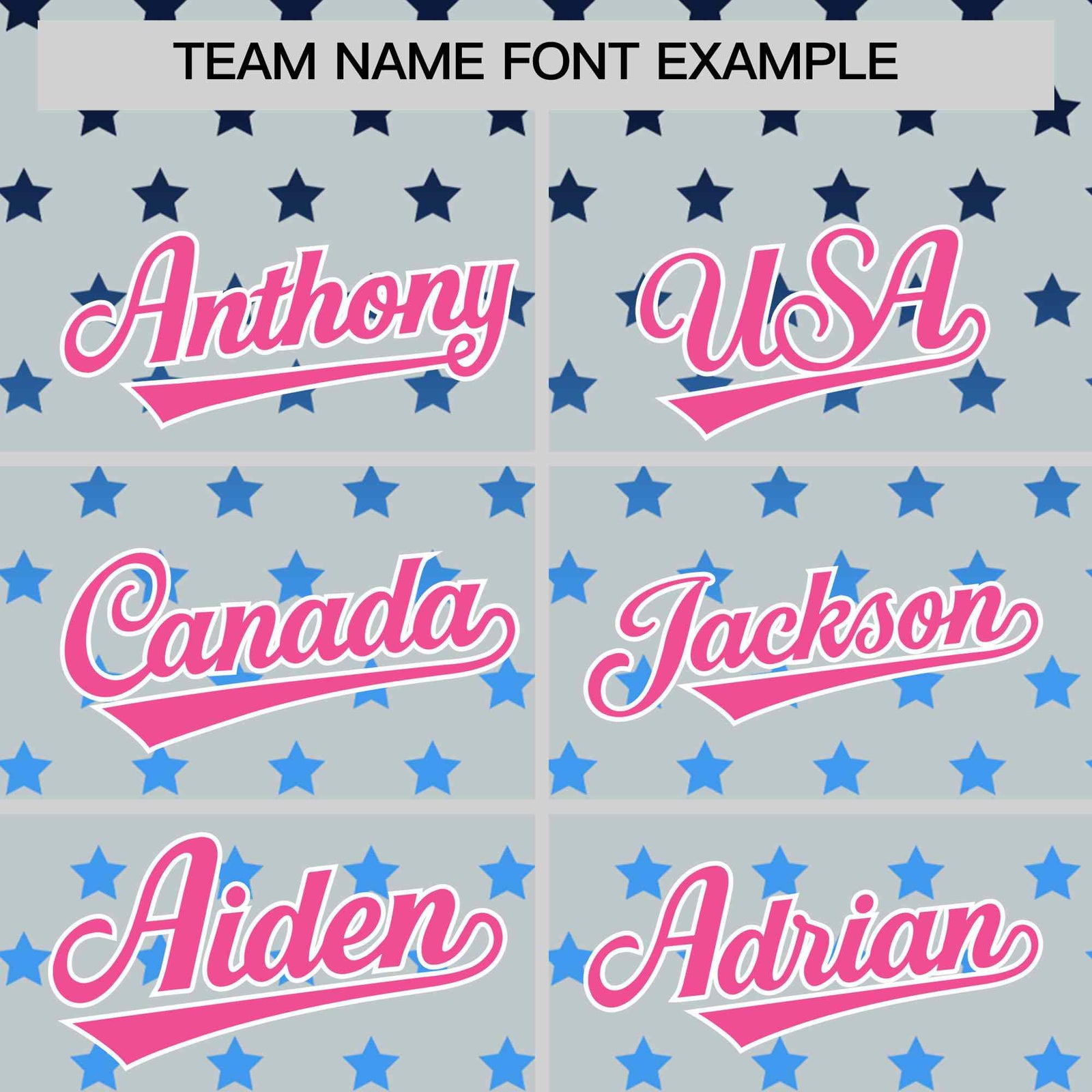 Custom Silver Pink-White Raglan Sleeve Personalized Star Print Authentic Baseball Jersey