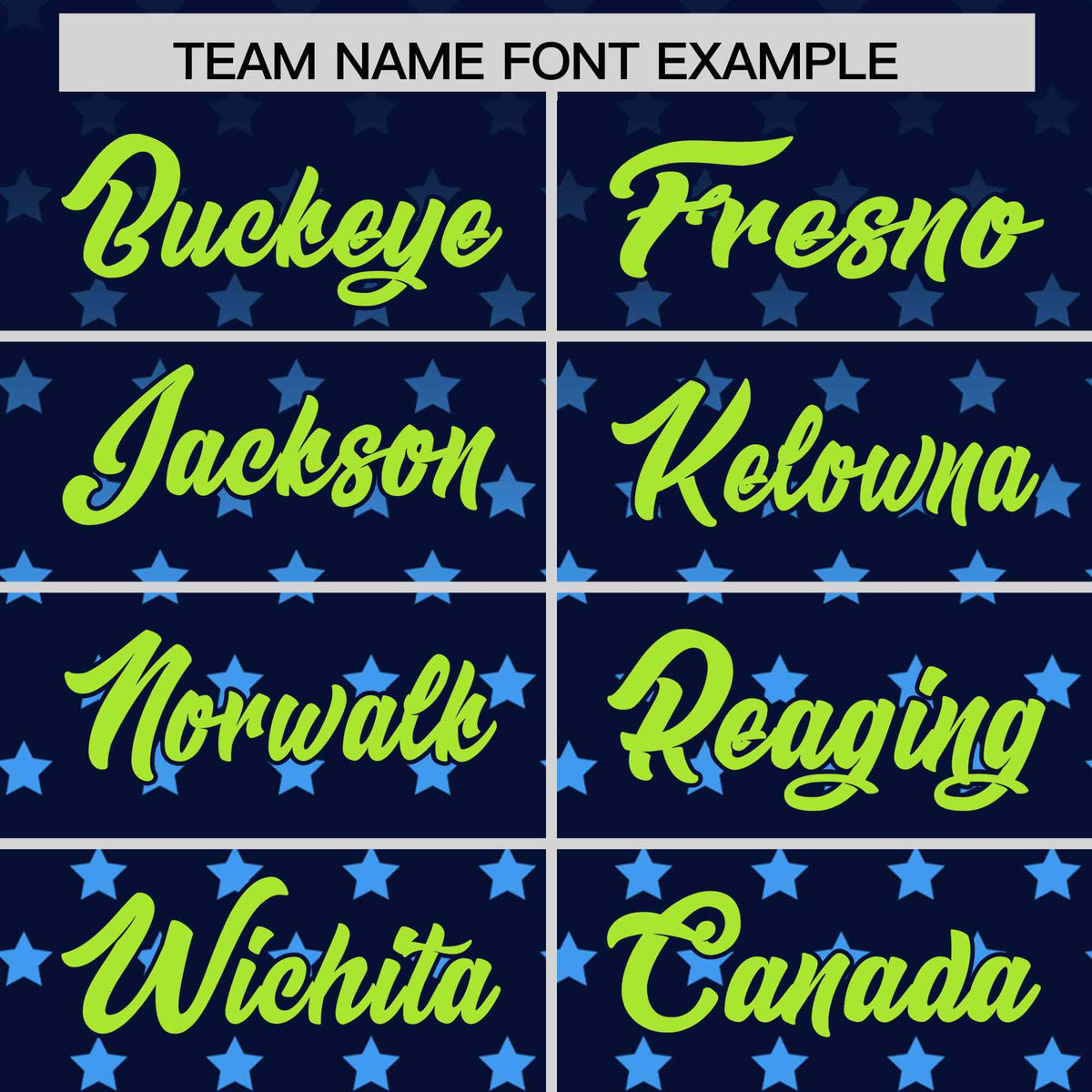 Custom Navy Neon Green-White Raglan Sleeve Personalized Star Print Authentic Baseball Jersey