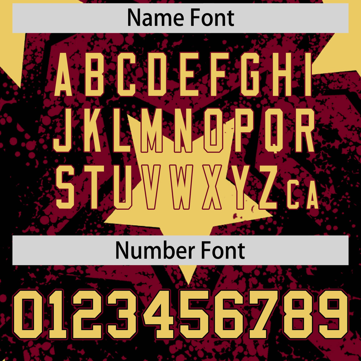 Custom Black Crimson Khaki Star Graffiti Team Baseball Jerseys With Custom Names, Numbers & Logos Lightweight Baseball Jersey| KXKSHOP