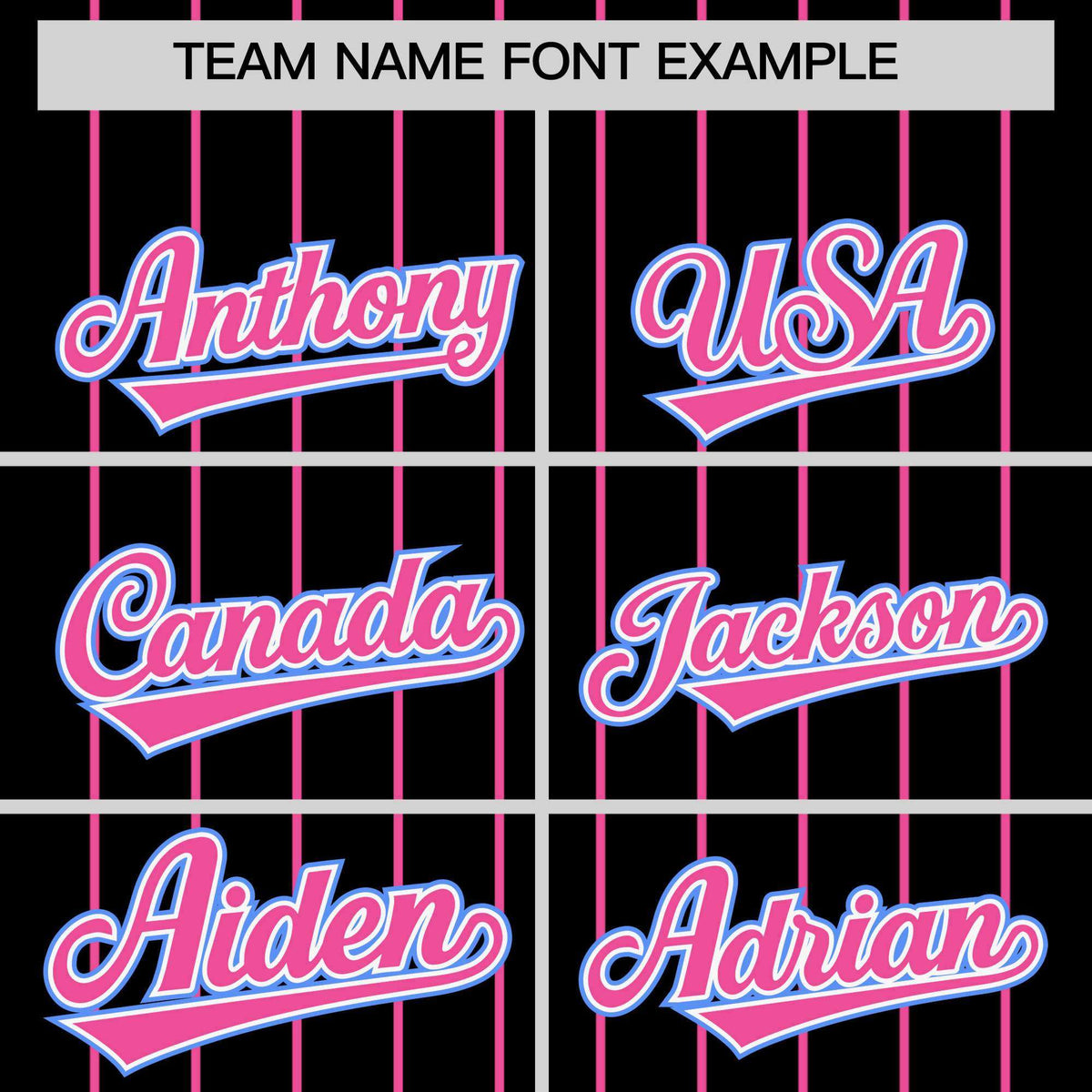 Custom Black Pink Stripe Fashion Sleeves Gradient Authentic Baseball Jersey