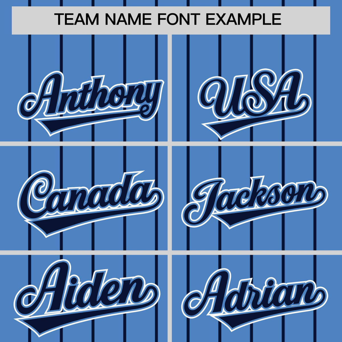 Custom Light Blue Navy Stripe Fashion Sleeves Gradient Authentic Baseball Jersey