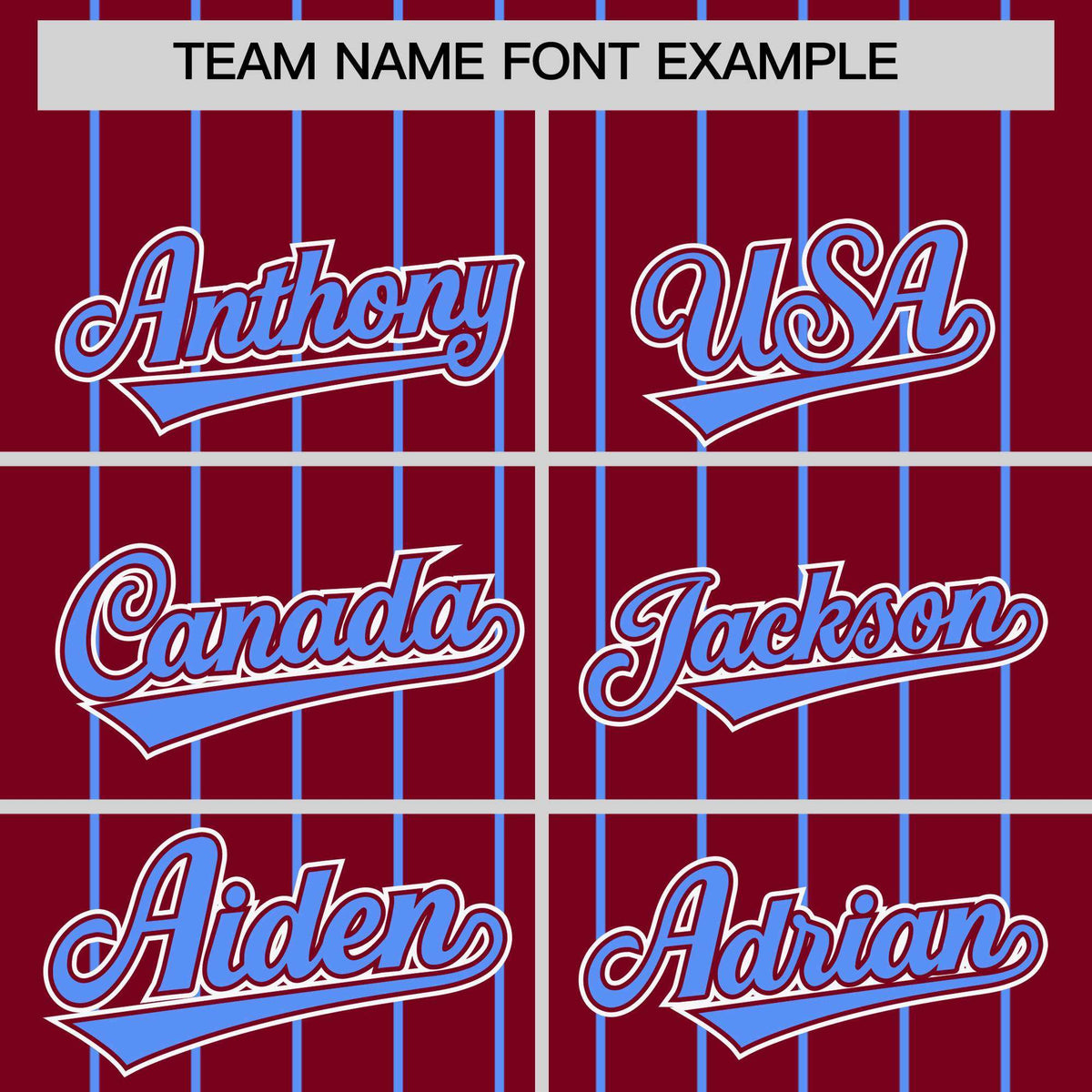Custom Crimson Powder Blue Stripe Fashion Sleeves Gradient Authentic Baseball Jersey