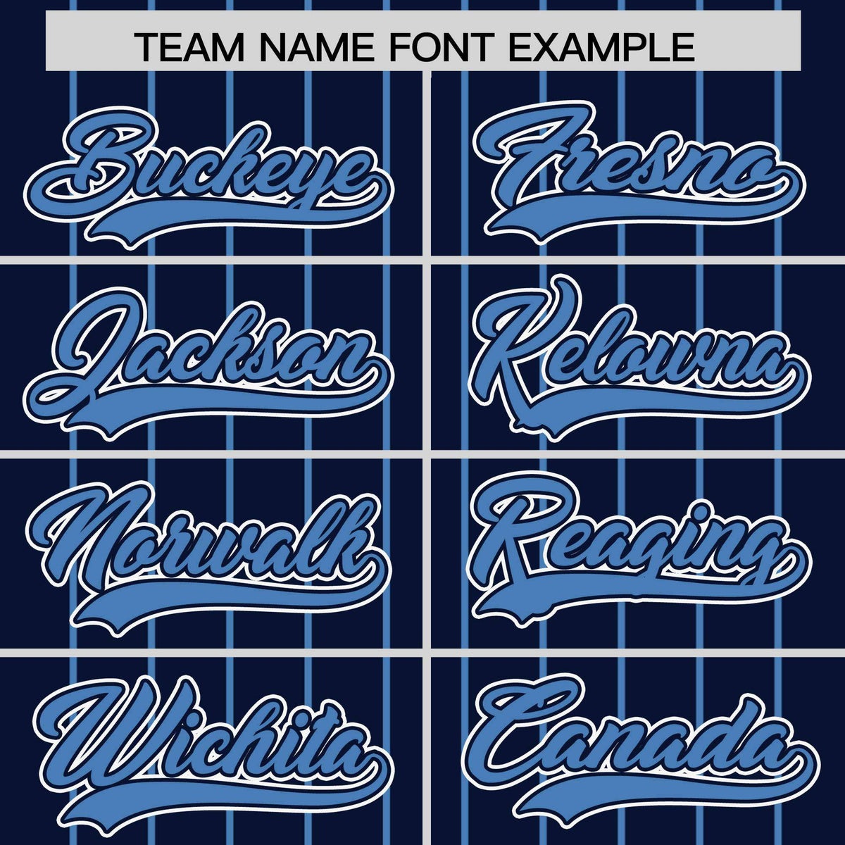 Custom Navy Light Blue Stripe Fashion Sleeves Gradient Authentic Baseball Jersey