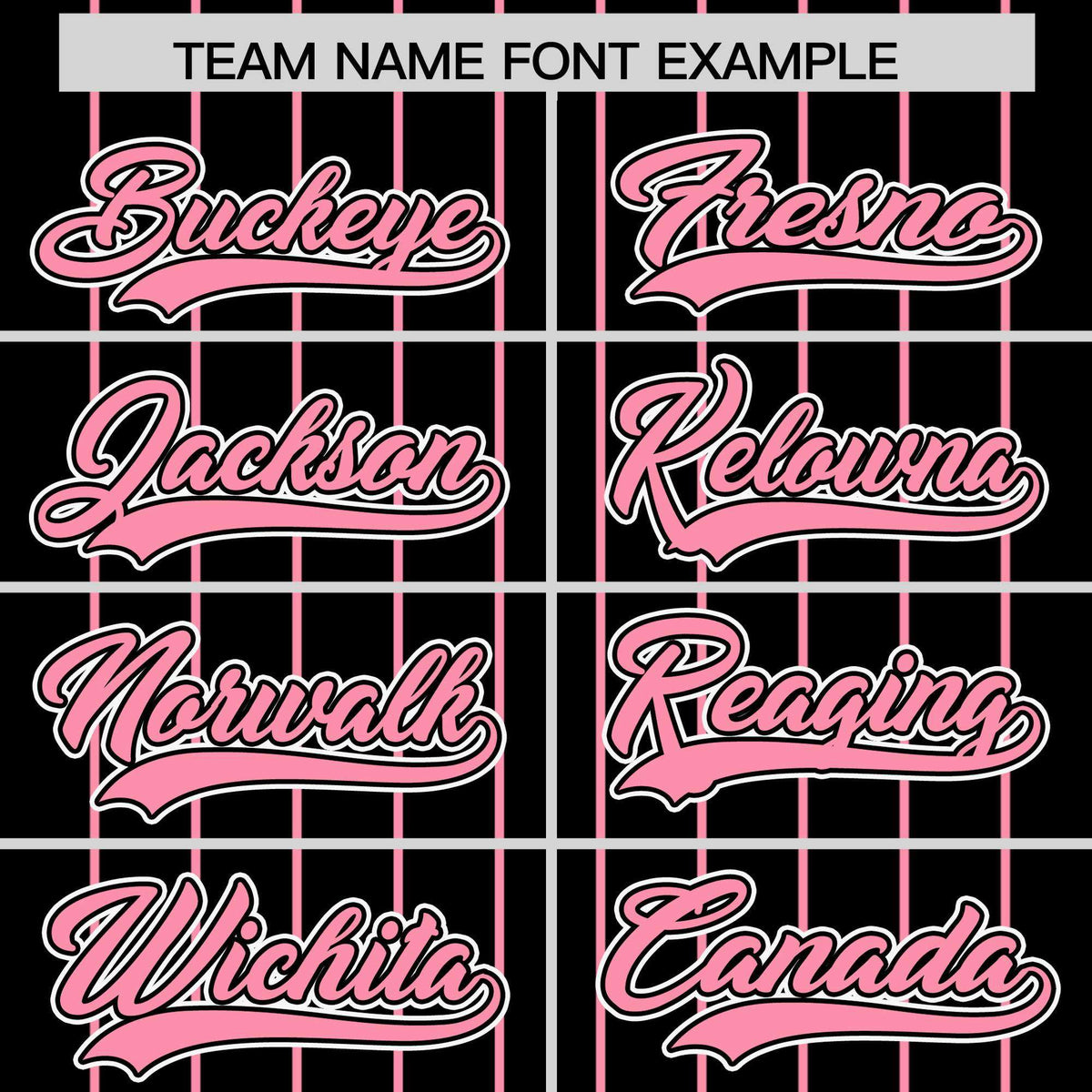 Custom Black Light Pink Stripe Fashion Sleeves Gradient Authentic Baseball Jersey