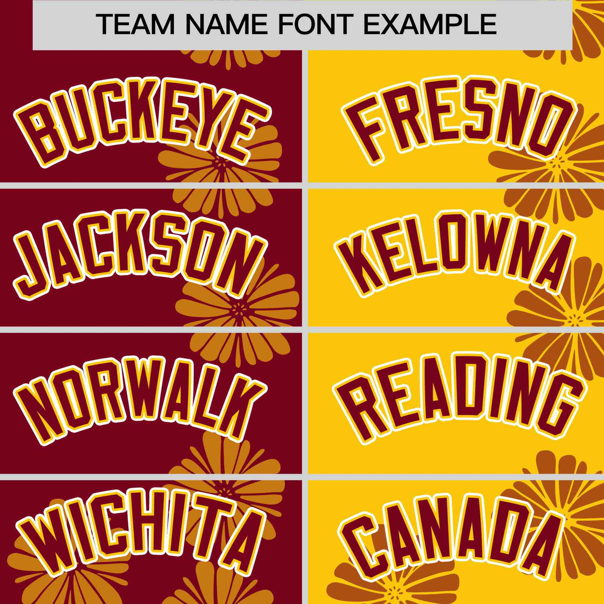 Custom Crimson Gold Split Fashion Flower Graffiti Pattern Authentic Baseball Jersey