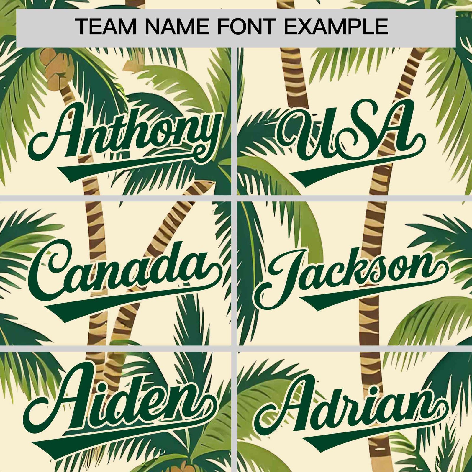 Personalized Multicolor Palm Tree Hawaiian Style Authentic Baseball Jersey