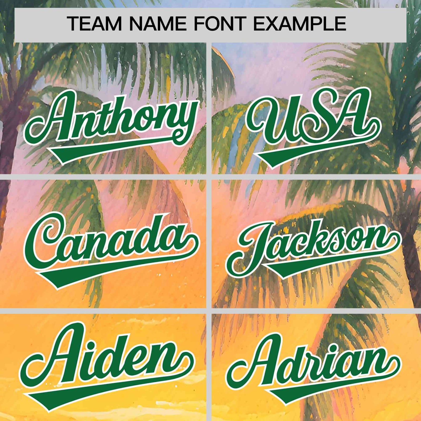 Personalized Multicolor Palm Tree Hawaiian Style Authentic Baseball Jersey