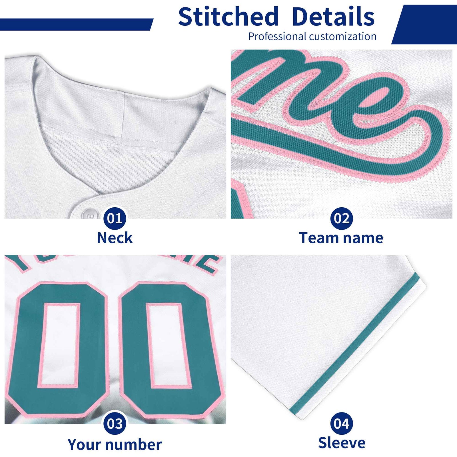 Personalized Multicolor Palm Tree Hawaiian Style Authentic Baseball Jersey