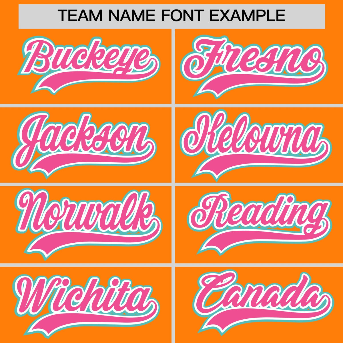 Custom Orange Classic Style Stitched Sports Uniform Personalized For Teams Quick Dry Baseball Jersey| KXKSHOP