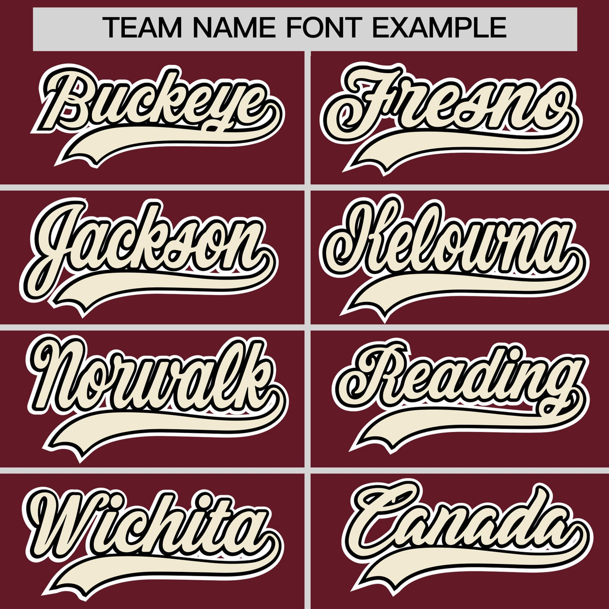 Custom Maroon Classic Style Stitched Sports Uniform Personalized For Teams Quick Dry Baseball Jersey| KXKSHOP