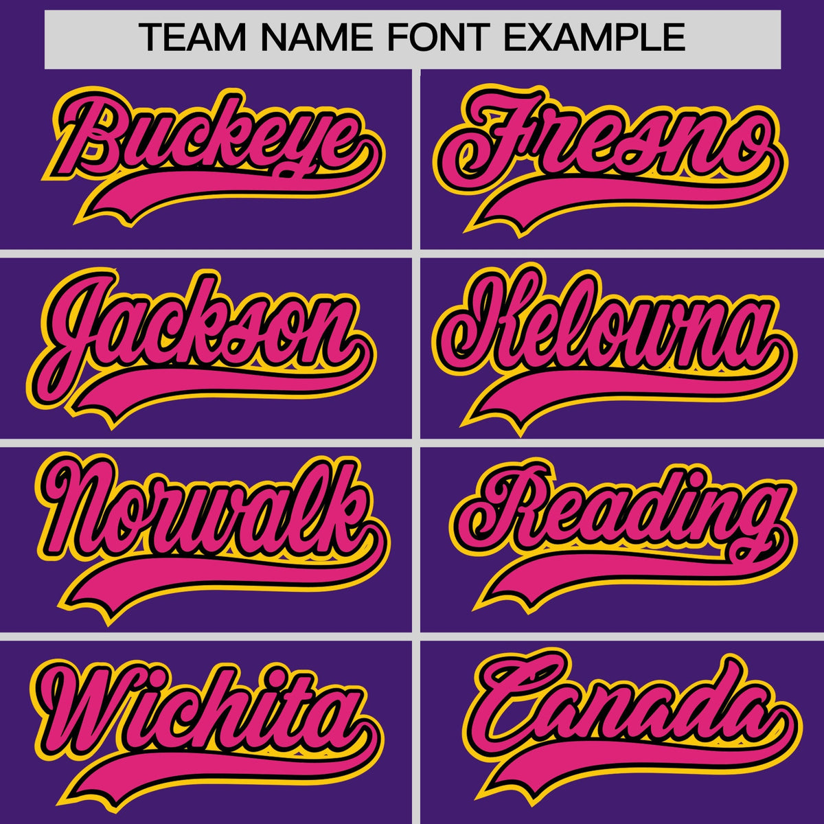 Custom Purple Classic Style Stitched Sports Uniform Personalized For Teams Quick Dry Baseball Jersey| KXKSHOP