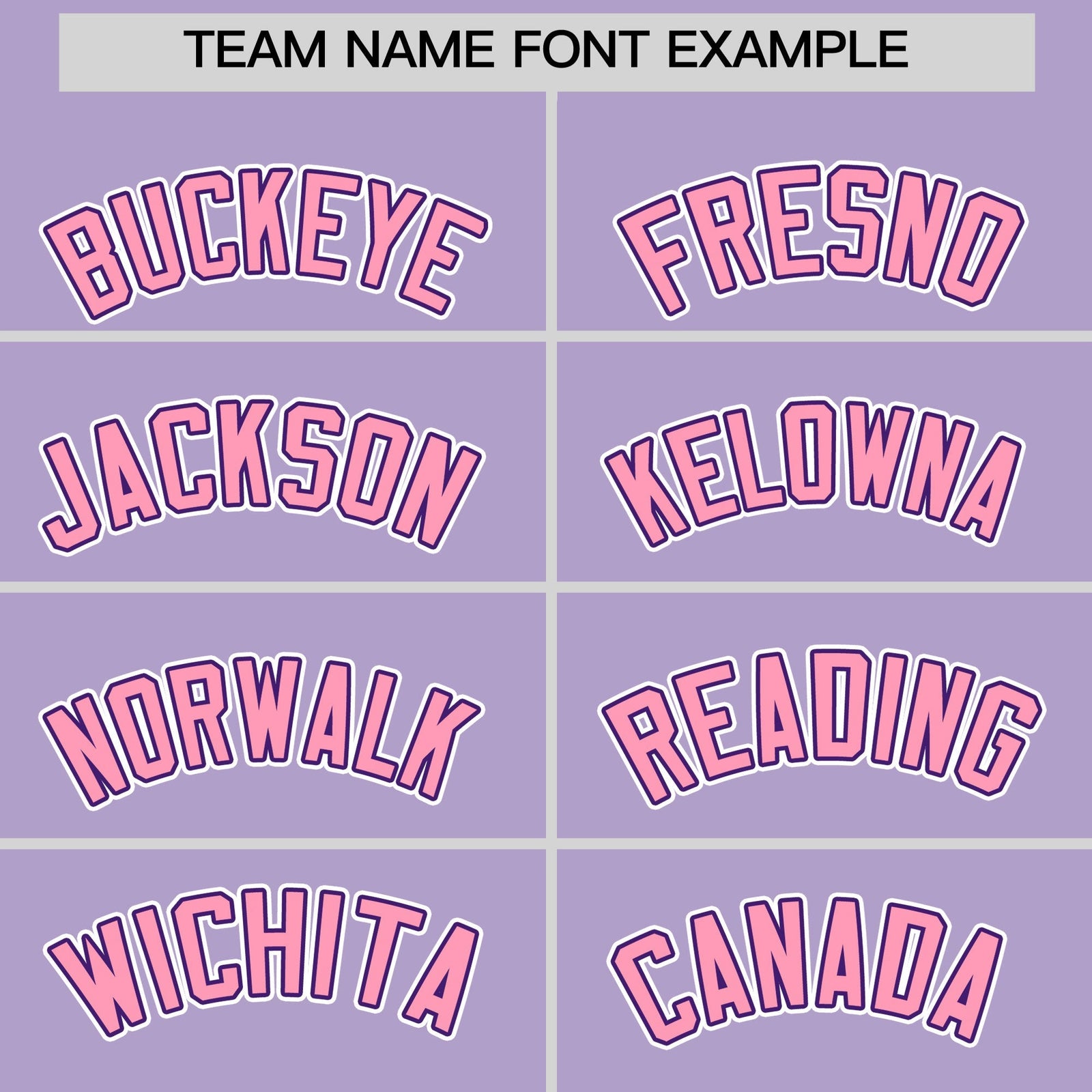 Custom Light Purple Classic Style Stitched Sports Uniform Personalized For Teams Lightweight Baseball Jersey| KXKSHOP