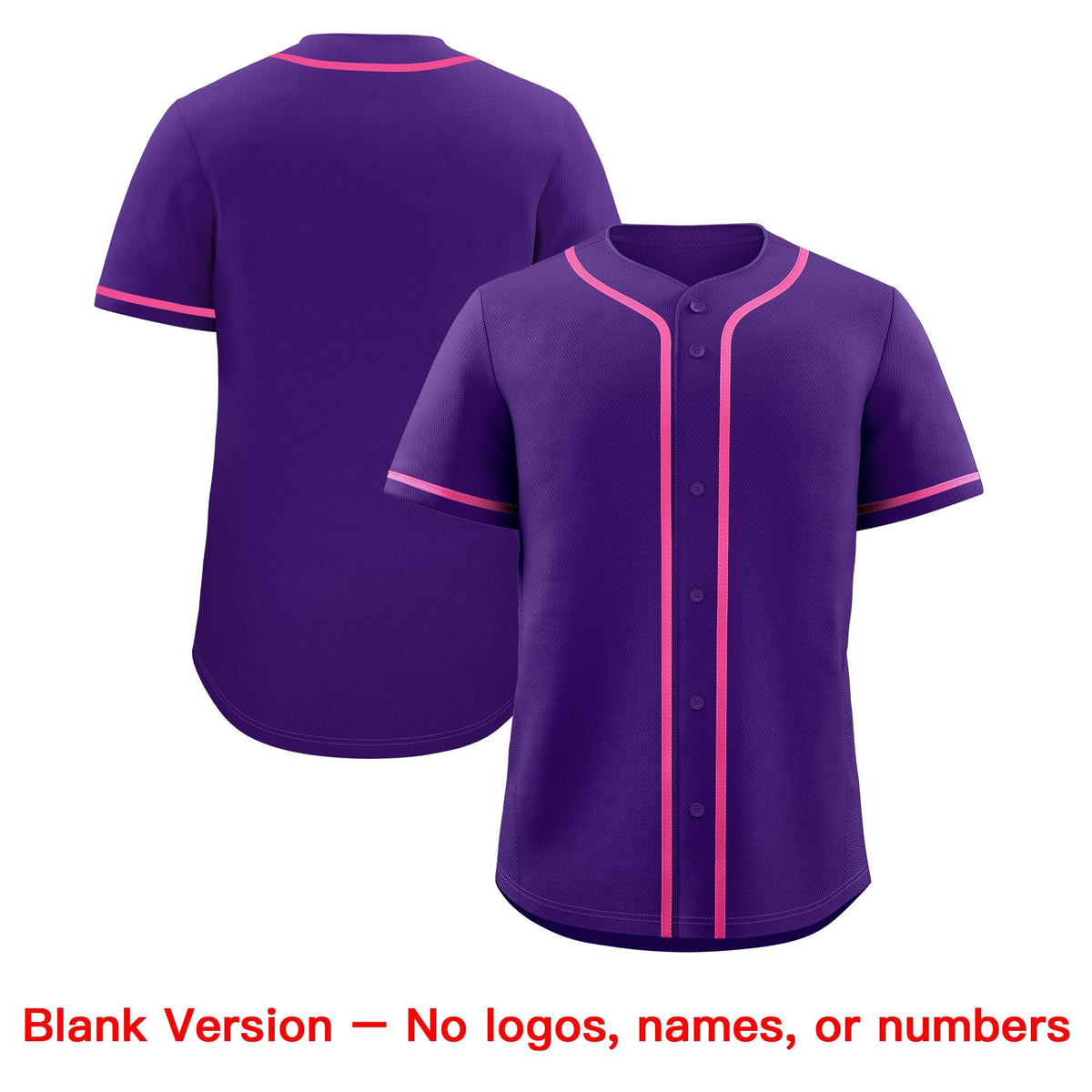 Custom Purple Classic Style Stitched Sports Uniform Personalized For Teams Quick Dry Baseball Jersey| KXKSHOP