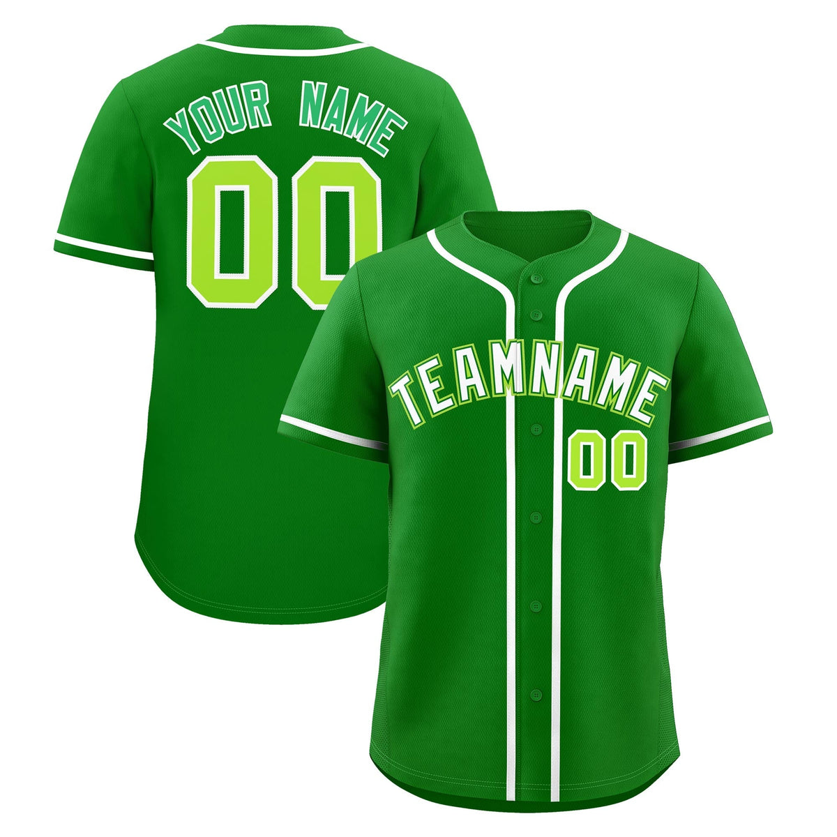 Custom Kelly Green Classic Style Stitched Sports Uniform Personalized For Teams Lightweight Baseball Jersey| KXKSHOP
