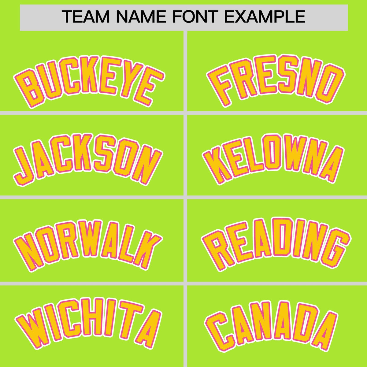 Custom Neon Creen Classic Style Stitched Sports Uniform Personalized For Teams Lightweight Baseball Jersey| KXKSHOP