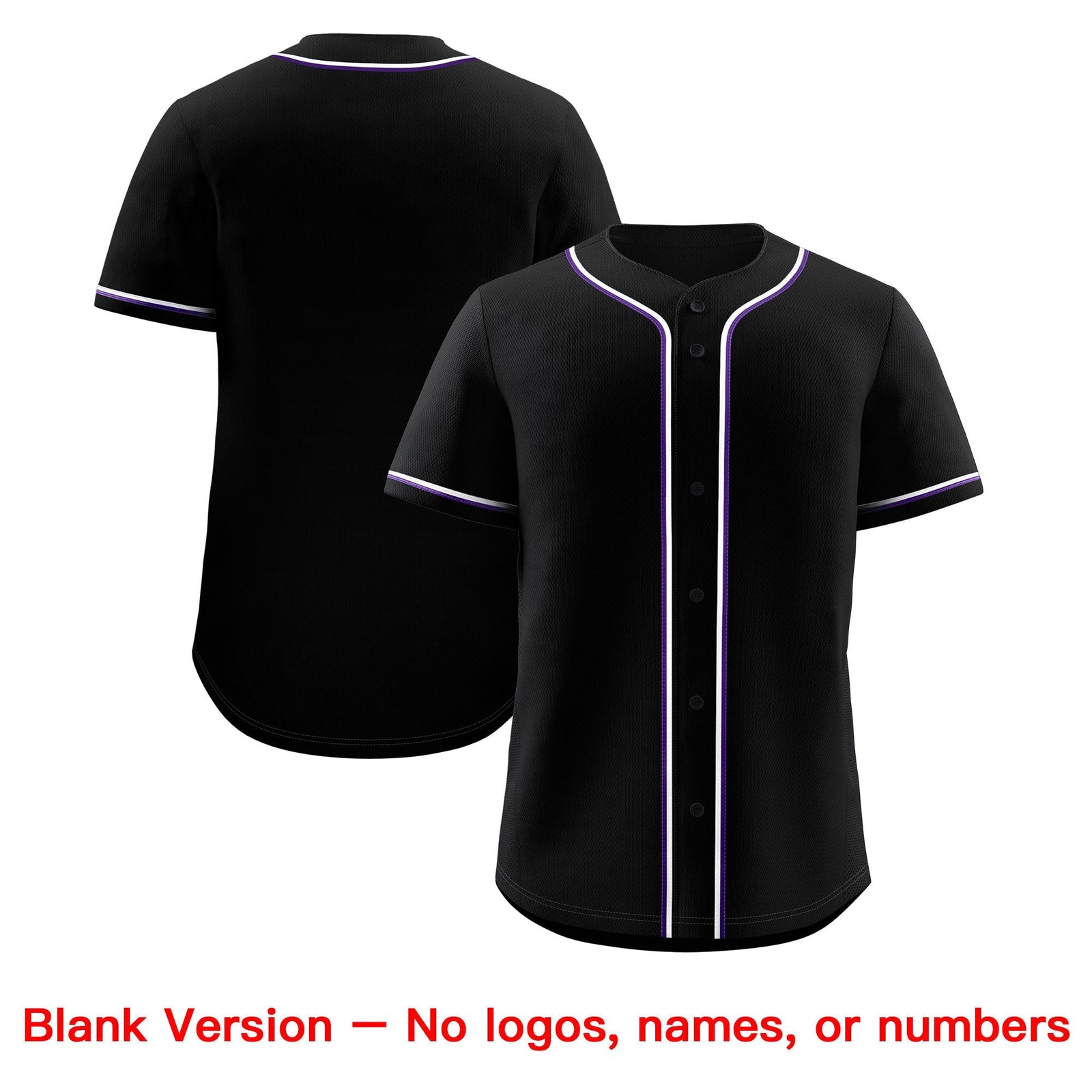 Custom Black Classic Style Stitched Sports Uniform Personalized For Teams Quick Dry Baseball Jersey| KXKSHOP