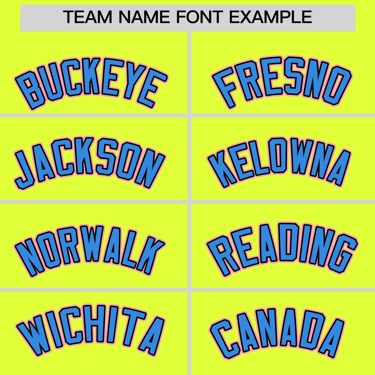 Custom Fluorescent Green Classic Style Stitched Sports Uniform Personalized For Teams Quick Dry Baseball Jersey| KXKSHOP