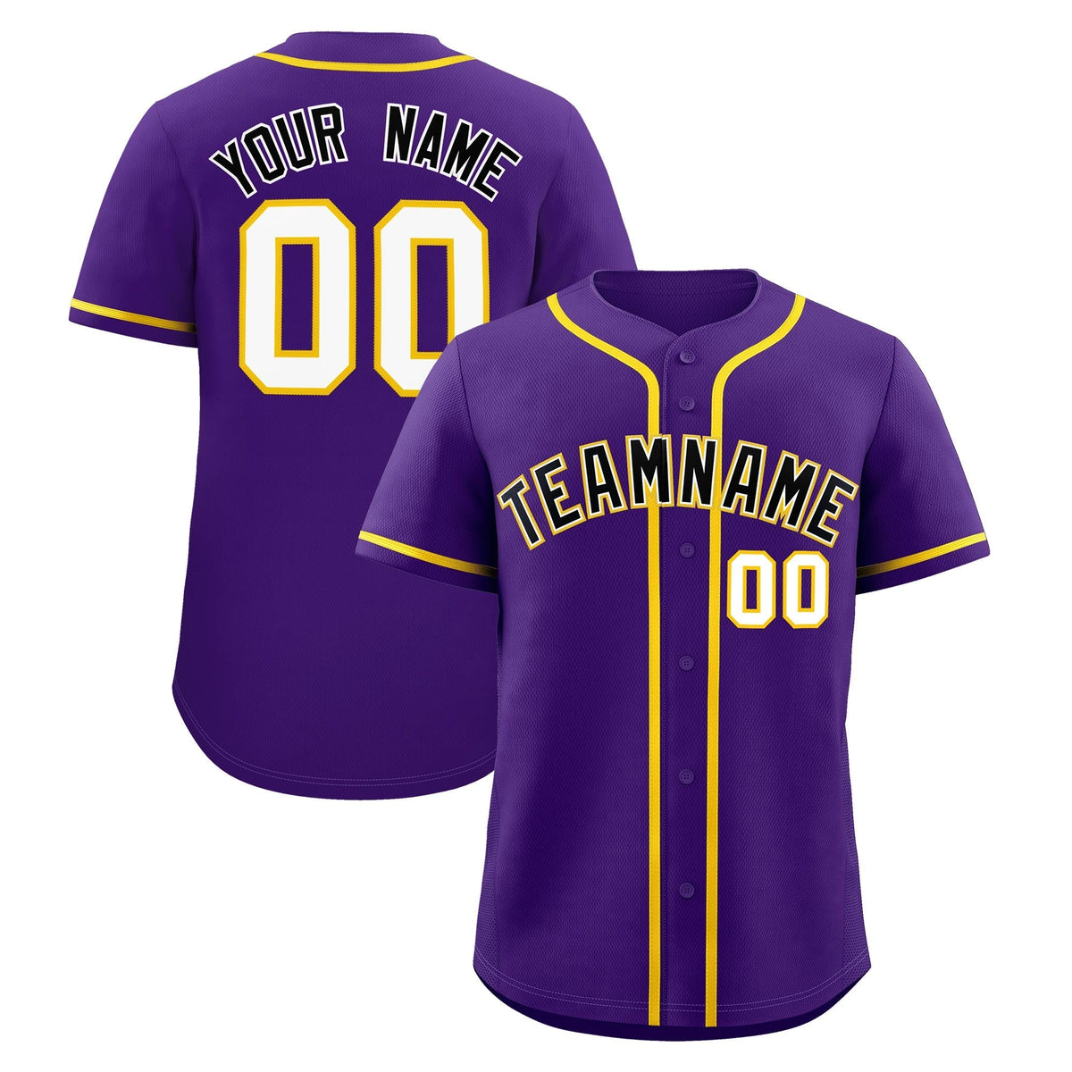 Custom Purple Classic Style Stitched Sports Uniform Personalized For Teams Lightweight Baseball Jersey| KXKSHOP