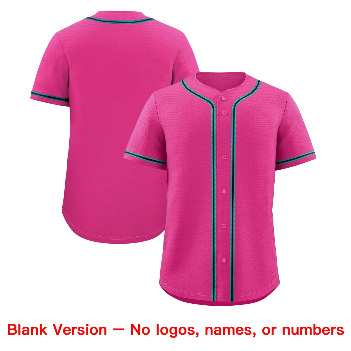 Custom Pink Classic Style Stitched Sports Uniform Personalized For Teams Lightweight Baseball Jersey| KXKSHOP