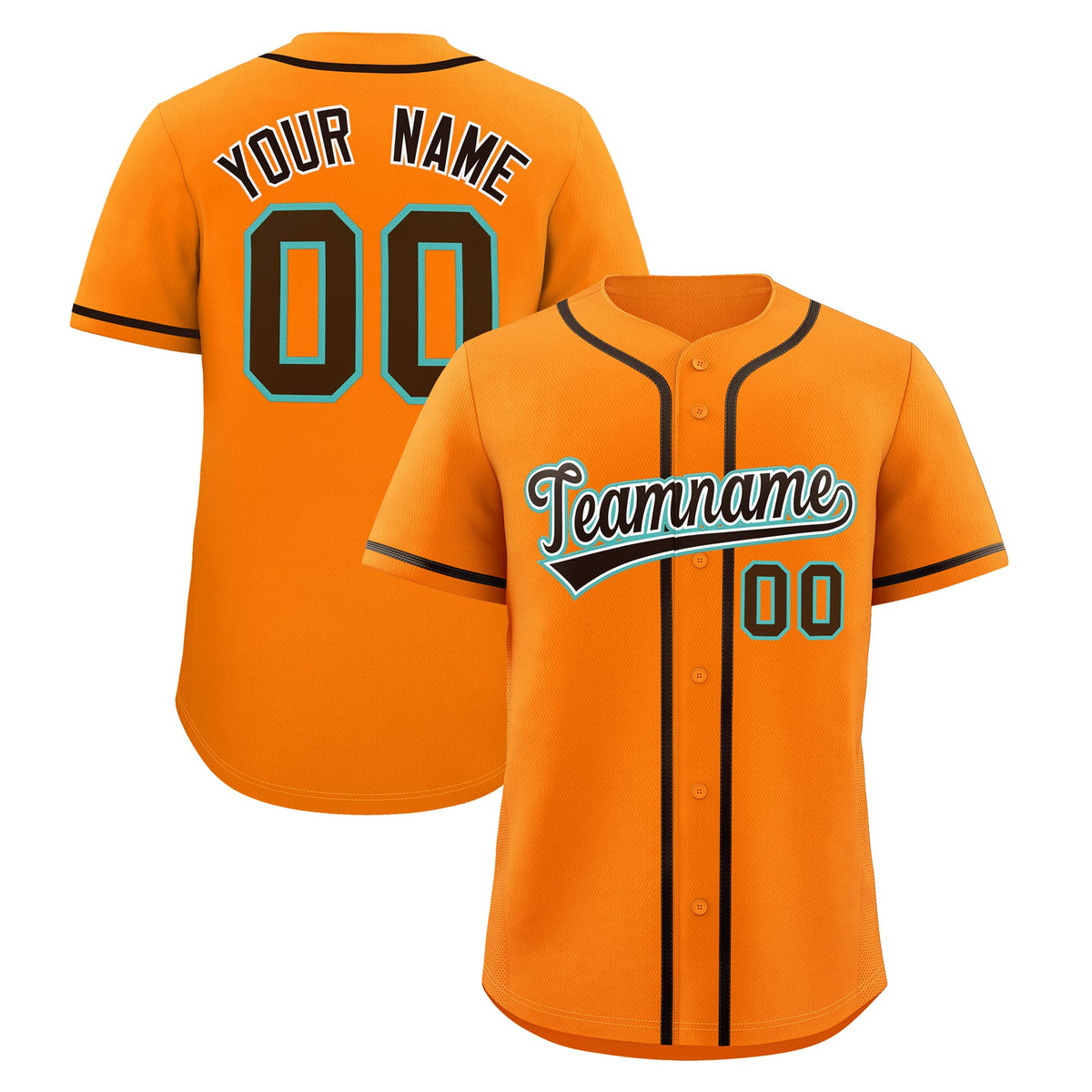Custom Orange Classic Style Stitched Sports Uniform Personalized For Teams Lightweight Baseball Jersey| KXKSHOP