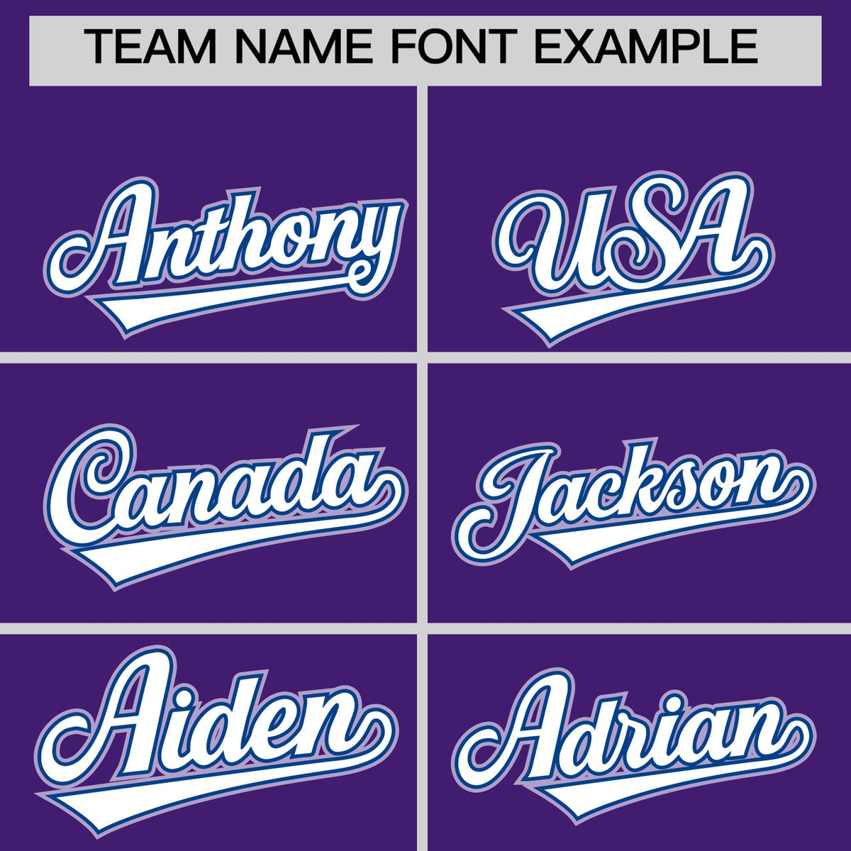 Custom Purple Classic Style Stitched Sports Uniform Personalized For Teams Lightweight Baseball Jersey| KXKSHOP