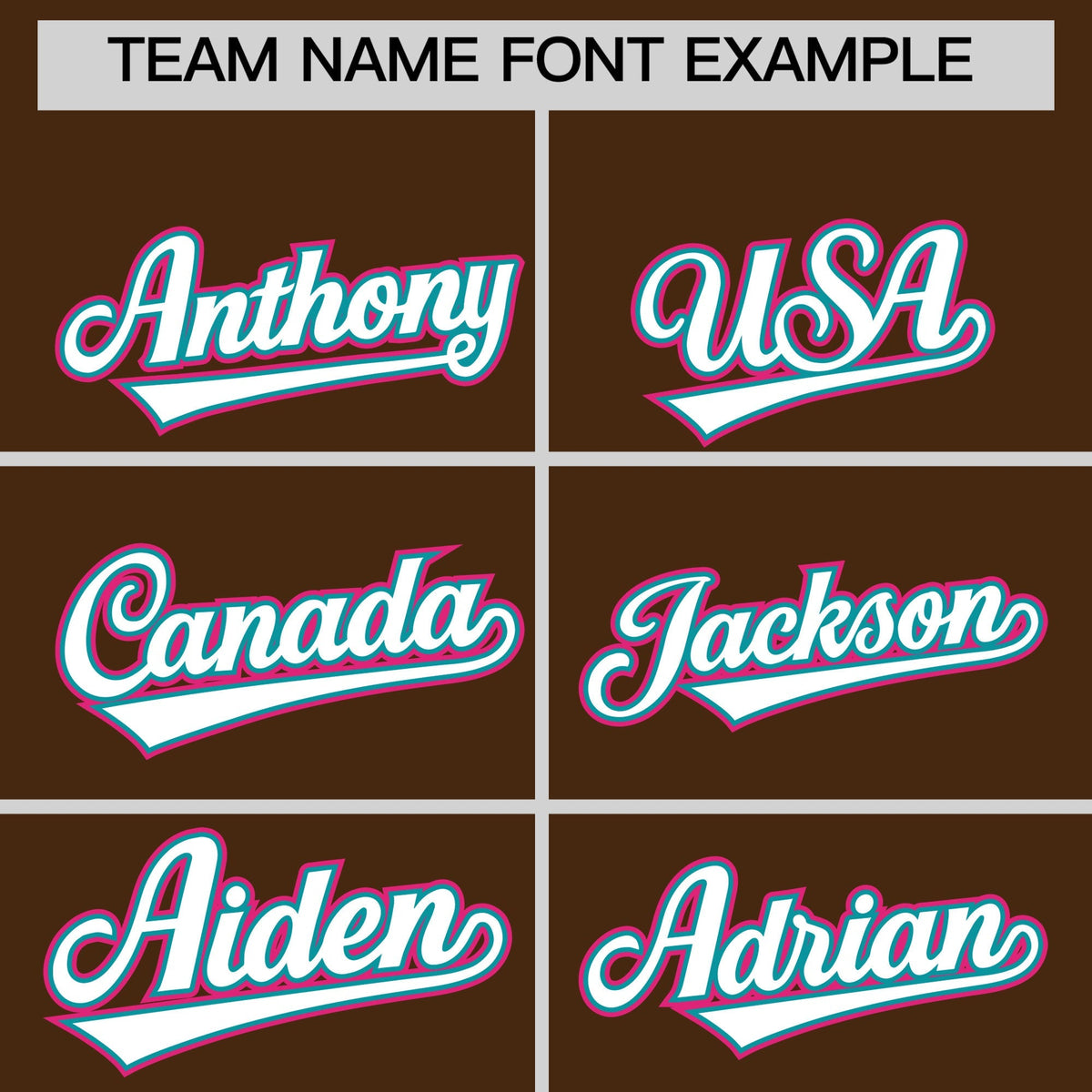 Custom Brown Classic Style Stitched Sports Uniform Personalized For Teams Quick Dry Baseball Jersey| KXKSHOP