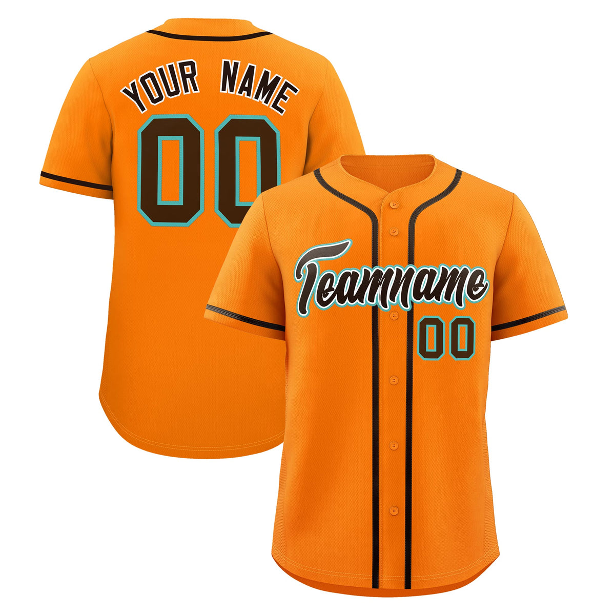 Custom Orange Classic Style Stitched Sports Uniform Personalized For Teams Lightweight Baseball Jersey| KXKSHOP