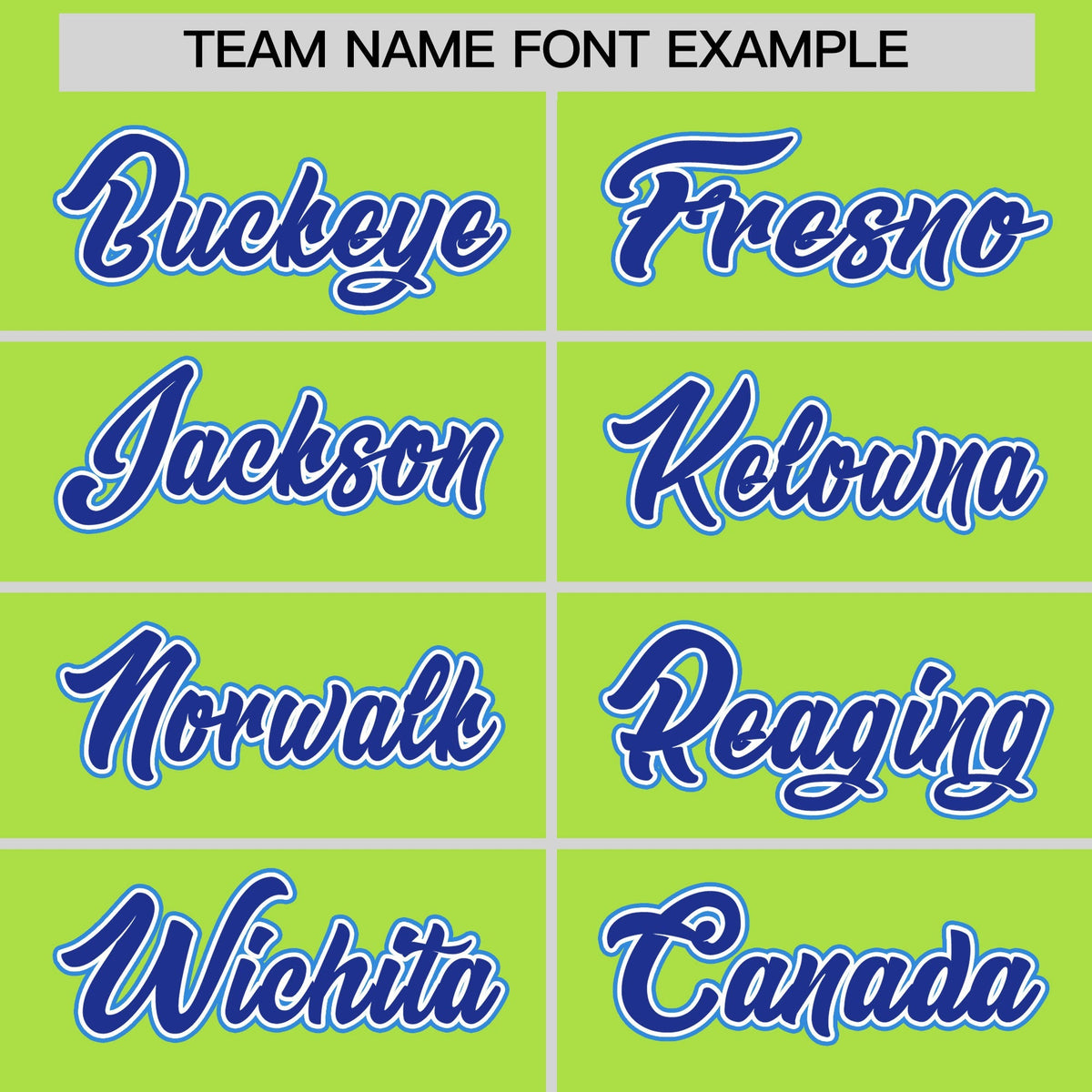 Custom Neon Green Classic Style Stitched Sports Uniform Personalized For Teams Quick Dry Baseball Jersey| KXKSHOP