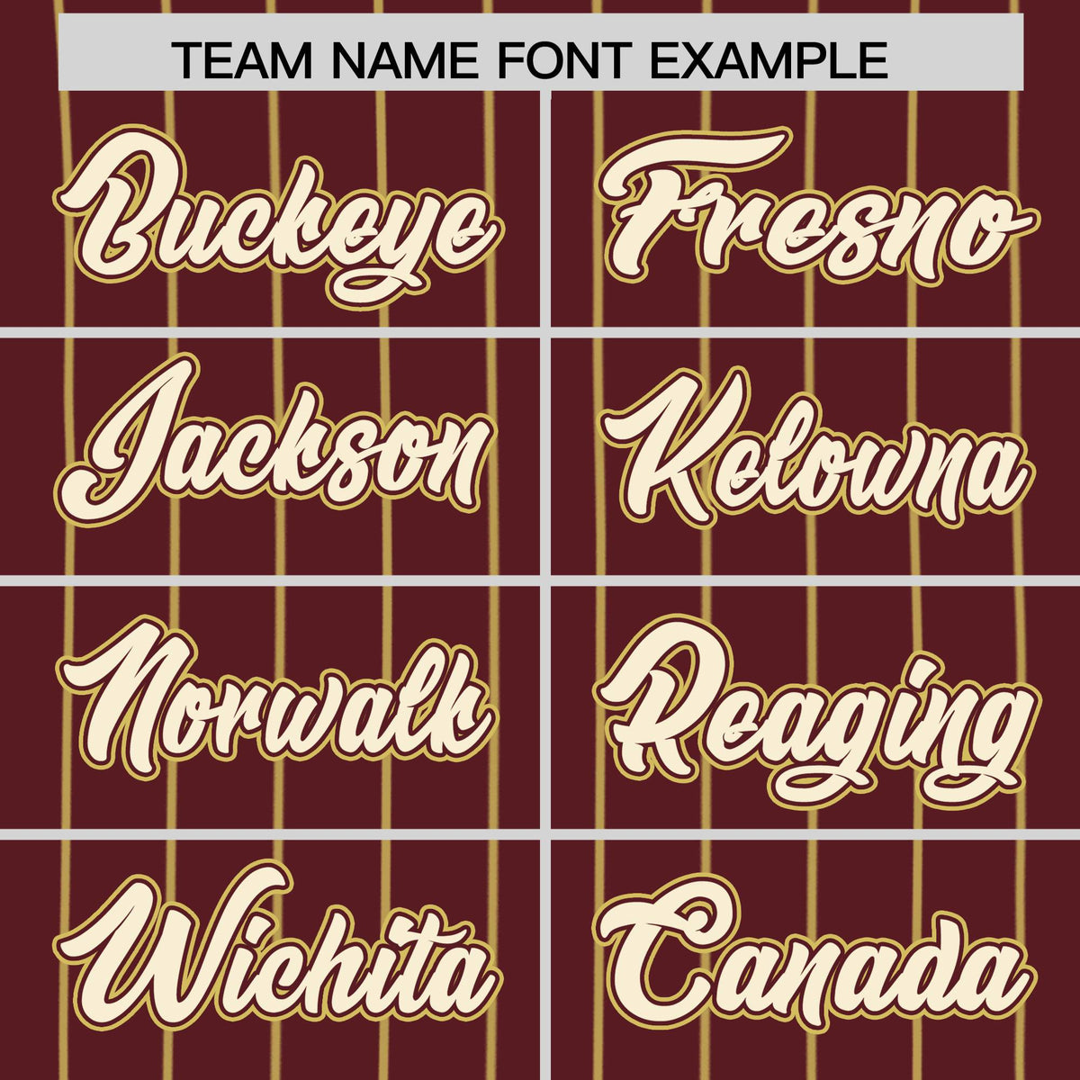 Custom Burgundy Old Gold Stripe Fashion Authentic Baseball Jersey
