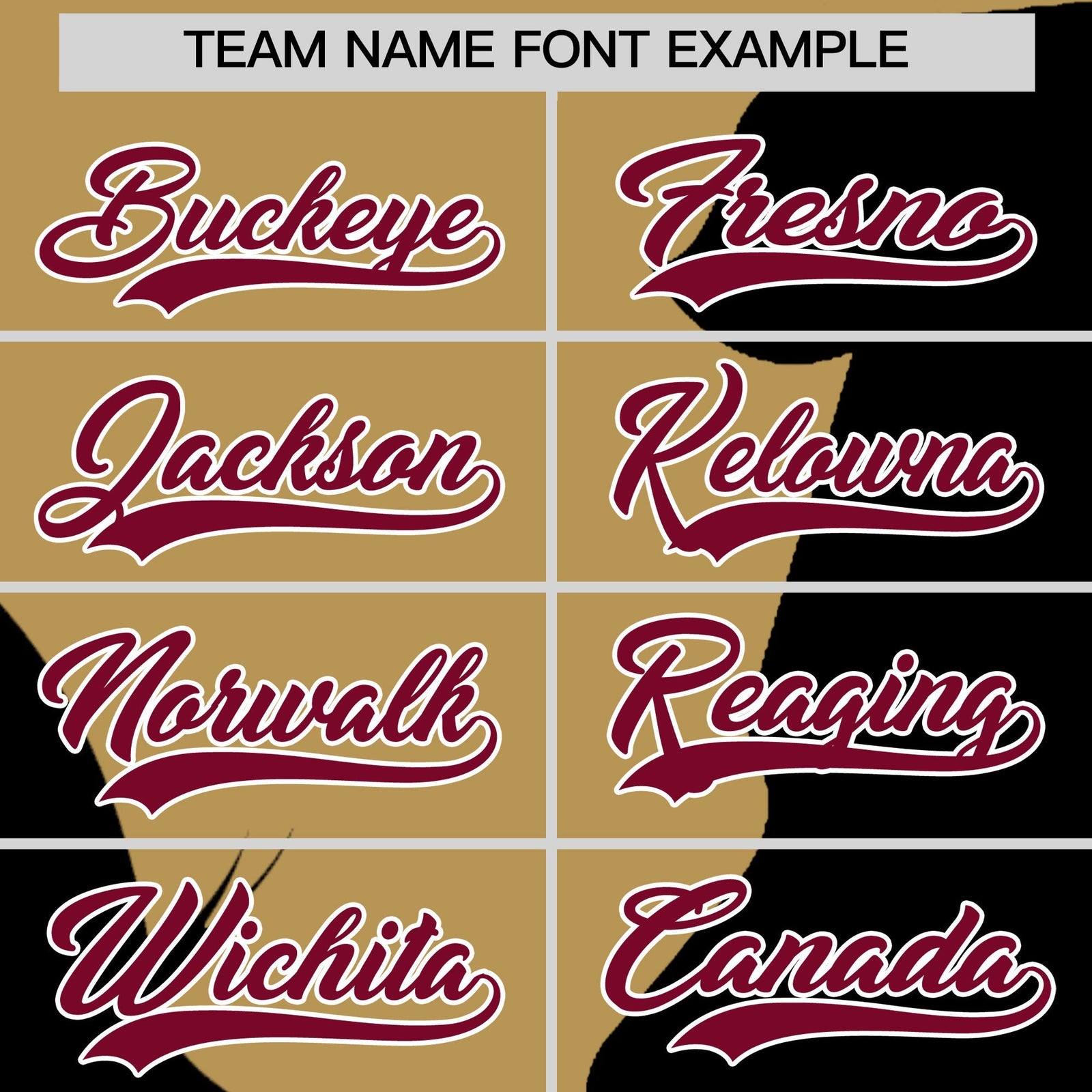 Custom Old Gold Black Silhouettes of Loving Couple Valentine's Day Baseball Jersey| KXKSHOP