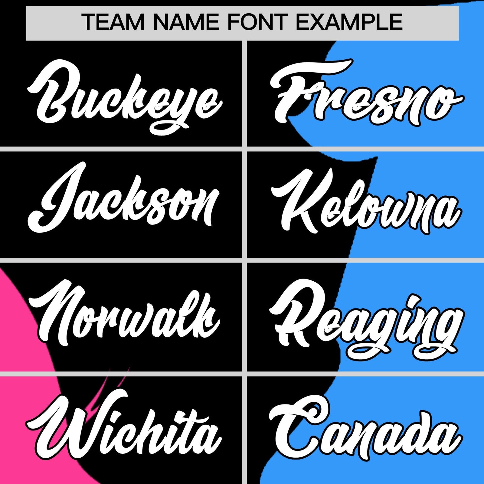 Custom Black Pink Powder Blue Silhouettes of Loving Couple Valentine's Day Baseball Jersey| KXKSHOP