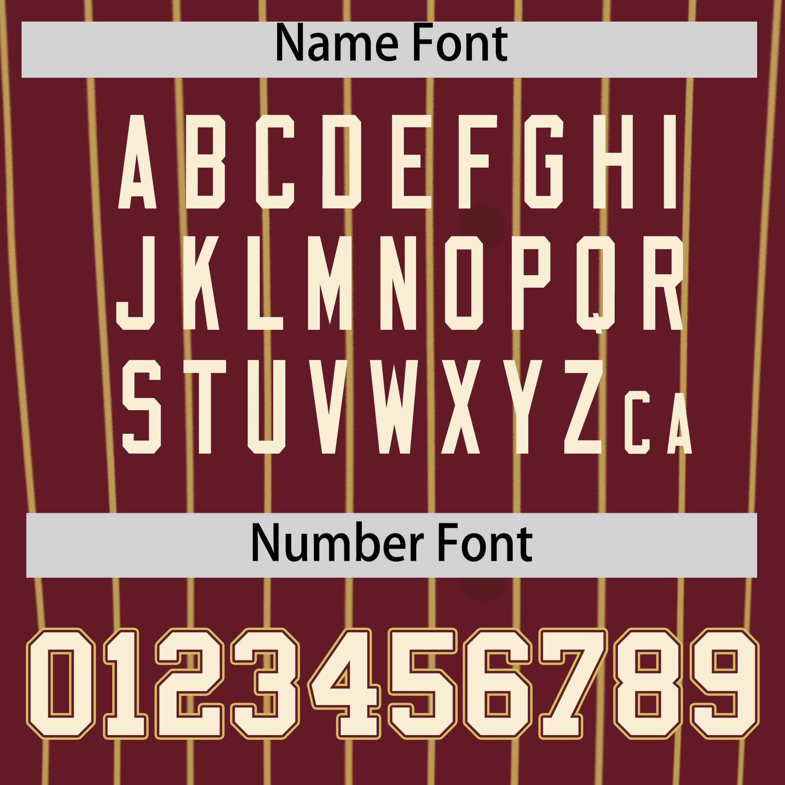 Custom Maroon Old Gold Stripe Fashion Authentic Baseball Jersey