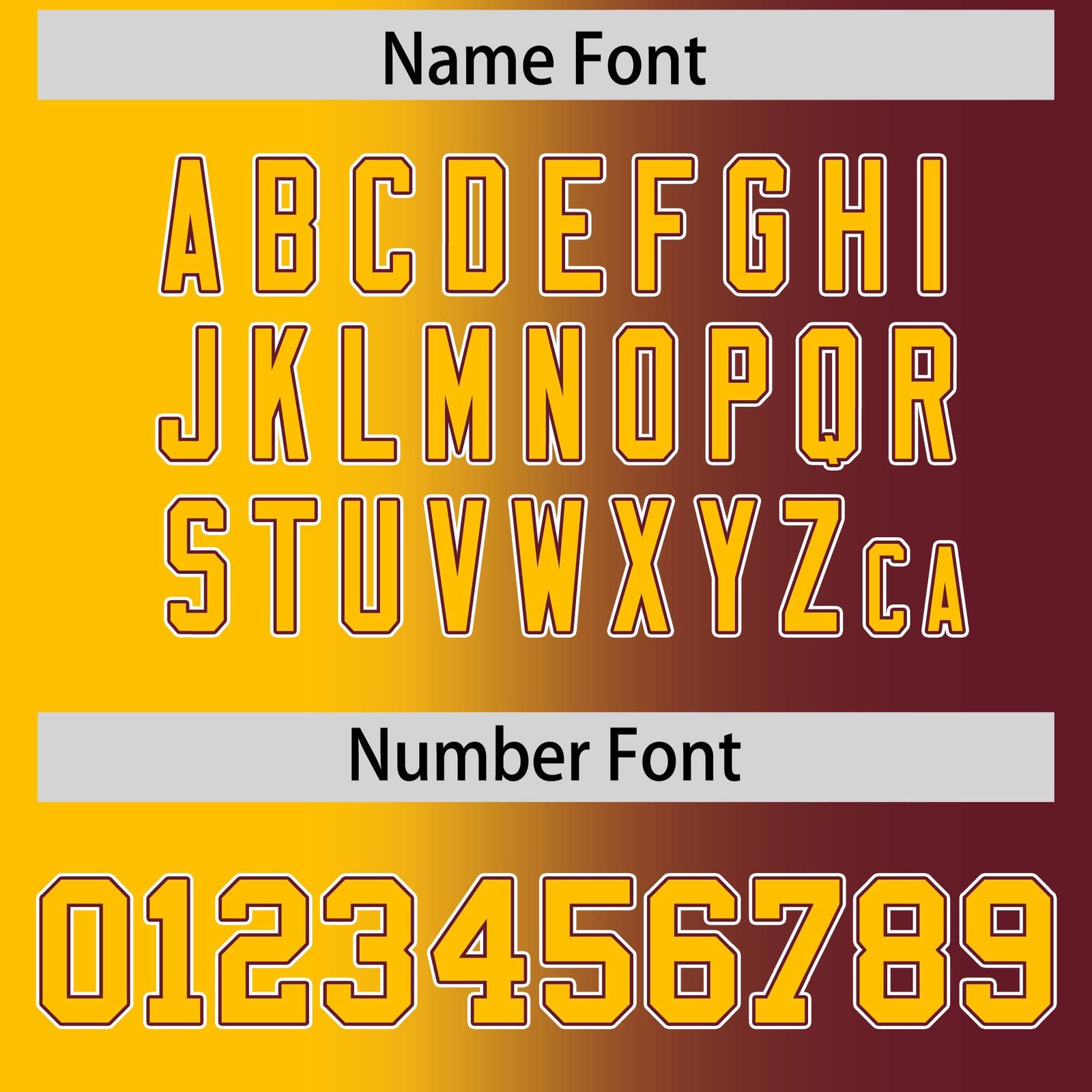 Custom Yellow Maroon Two Tone Gradient Fashion Authentic Baseball Jersey