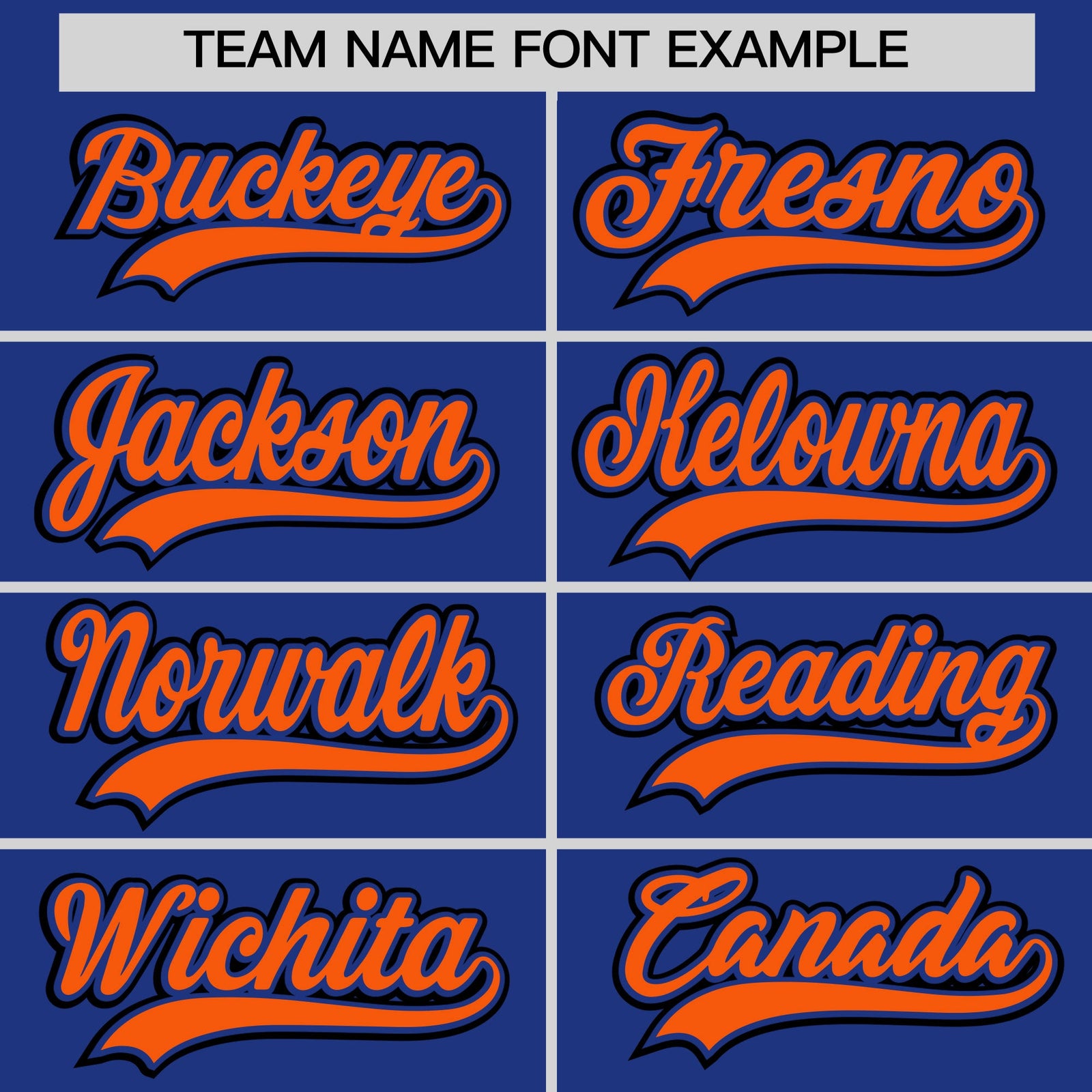Custom Royal Orange Black Sleeve Flag Lace Baseball Jersey | Sublimation Printed & Embroidery,Add Name and Numbern,Perfect for Teams | KXKSHOP