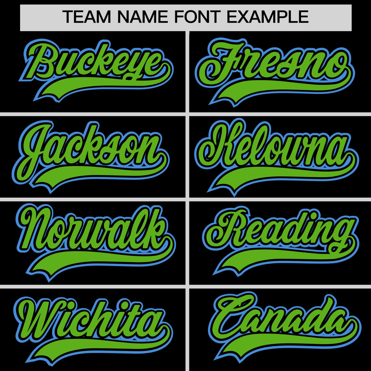 Custom Black Green Powder Blue Sleeve Flag Lace Baseball Jersey | Sublimation Printed &amp; Embroidery,Add Name and Numbern,Perfect for Teams | KXKSHOP
