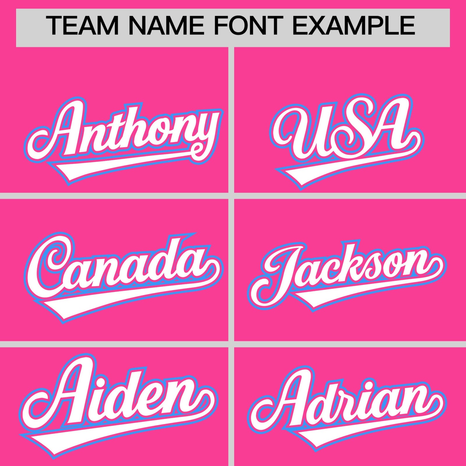 Custom Pink Powder Blue White Sleeve Flag Lace Baseball Jersey | Sublimation Printed & Embroidery,Add Name and Numbern,Perfect for Teams | KXKSHOP