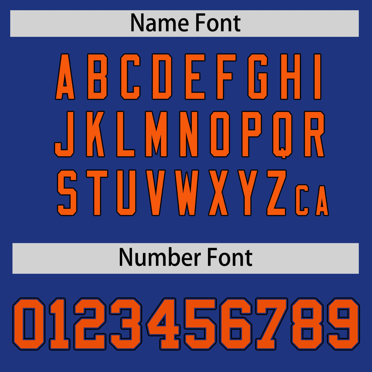 Custom Royal Orange Black Sleeve Flag Lace Baseball Jersey | Sublimation Printed &amp; Embroidery,Add Name and Numbern,Perfect for Teams | KXKSHOP