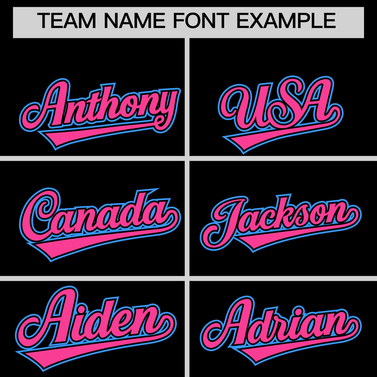 Custom Black Pink Powder Blue Sleeve Flag Lace Baseball Jersey | Sublimation Printed &amp; Embroidery,Add Name and Numbern,Perfect for Teams | KXKSHOP