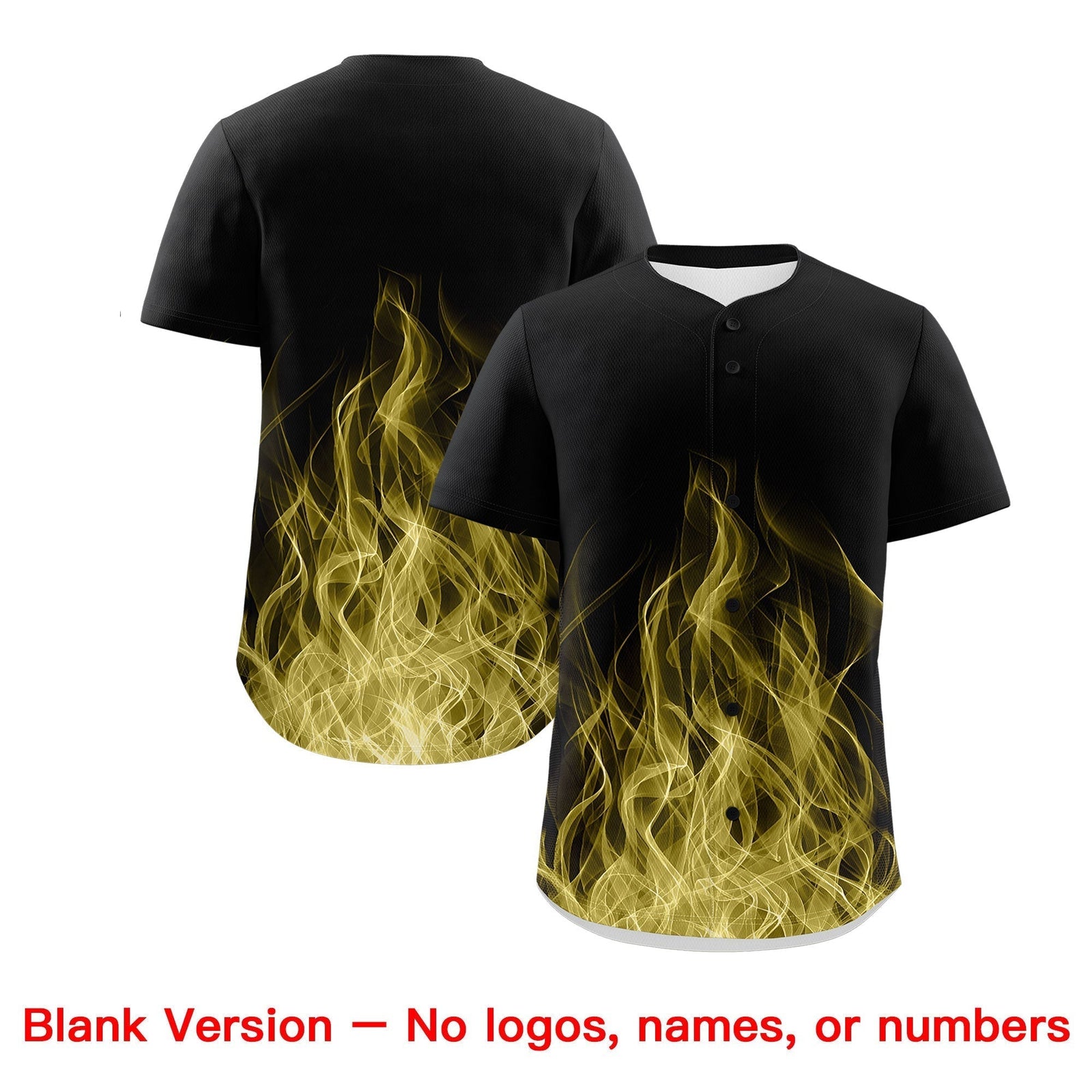 Custom Black Purple Old Gold Flame Graffiti Pattern Personalization Baseball Jersey| KXKSHOP