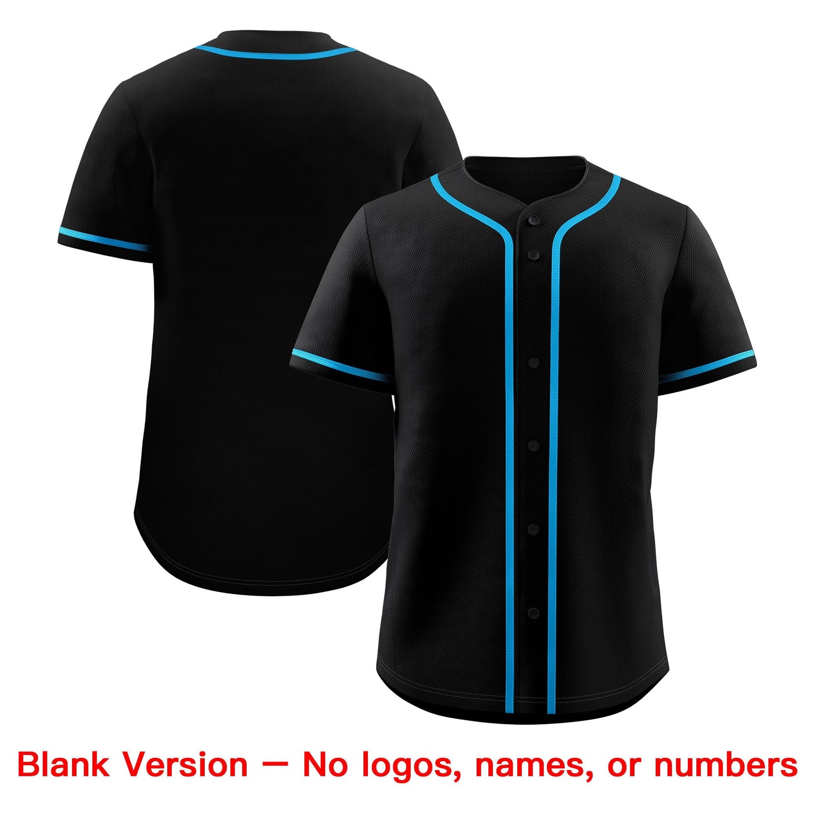 Custom Black Blue Classic Style Stitched Sports Uniform Personalized For Teams Baseball Jersey| KXKSHOP