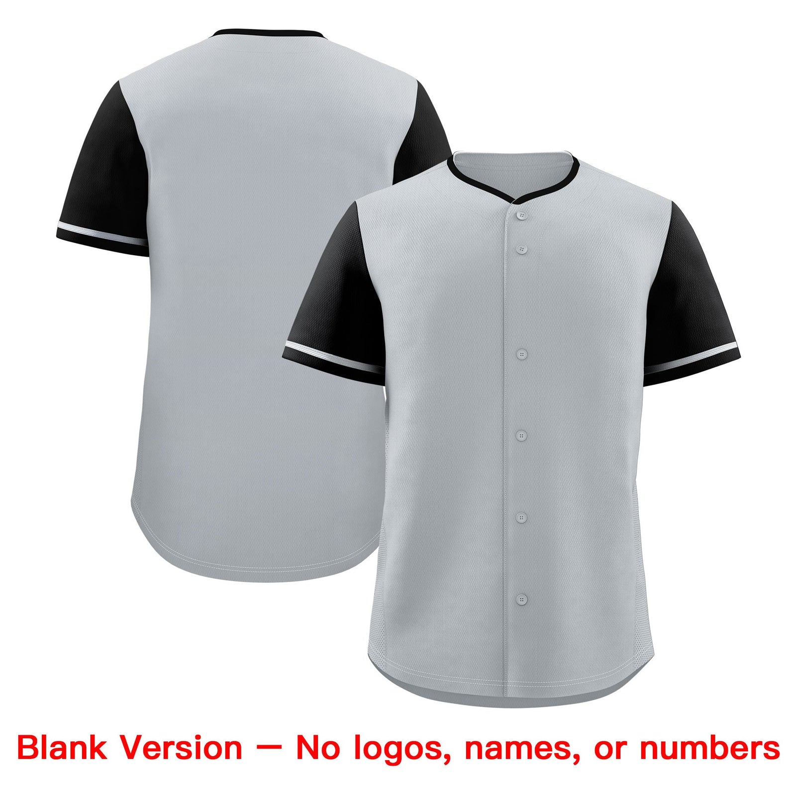 Custom Gray Black Classic Style Stitched Sports Uniform Personalized For Teams Baseball Jersey| KXKSHOP