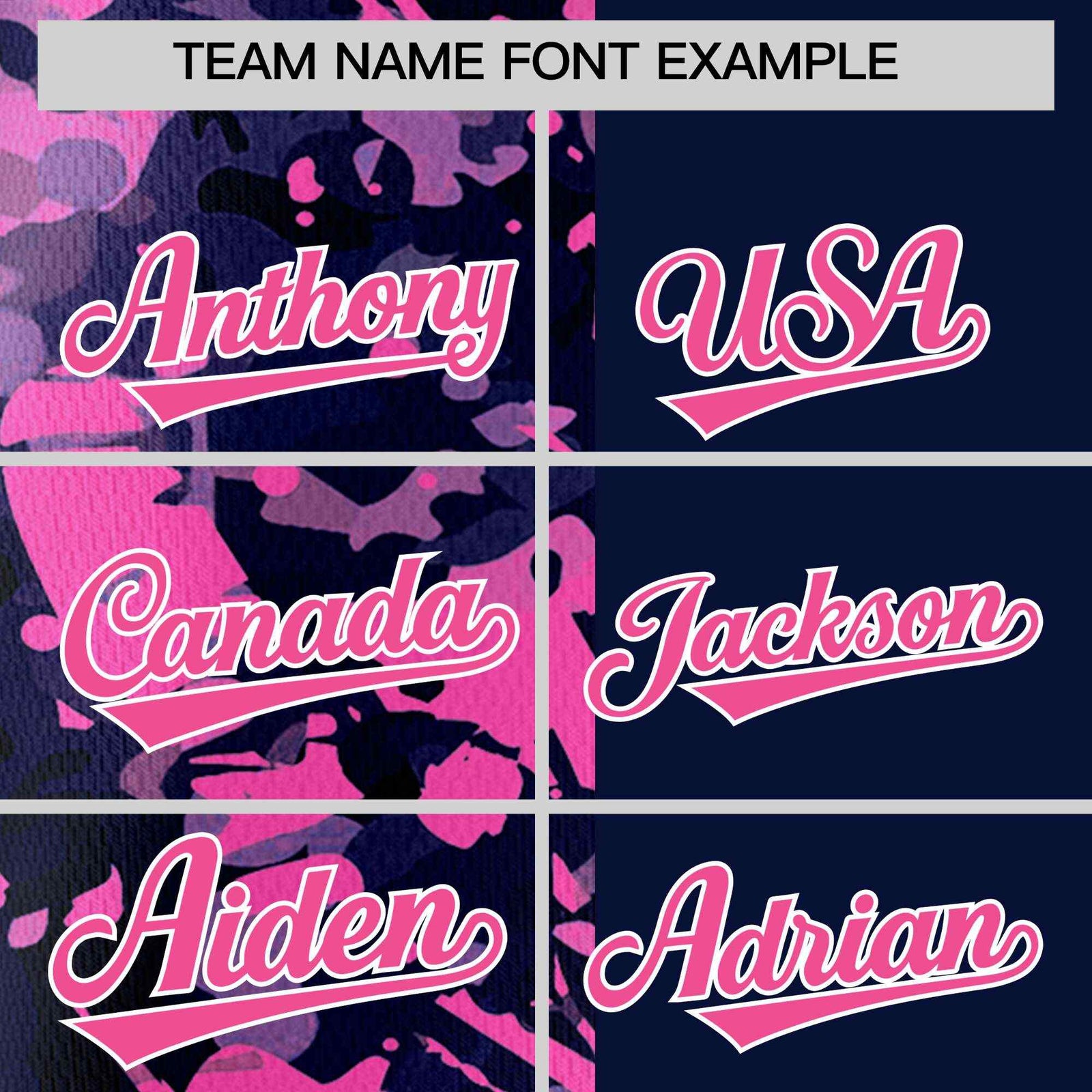 Custom Navy Pink Split Personalized Graffiti Raglan Sleeve Authentic Baseball Jersey