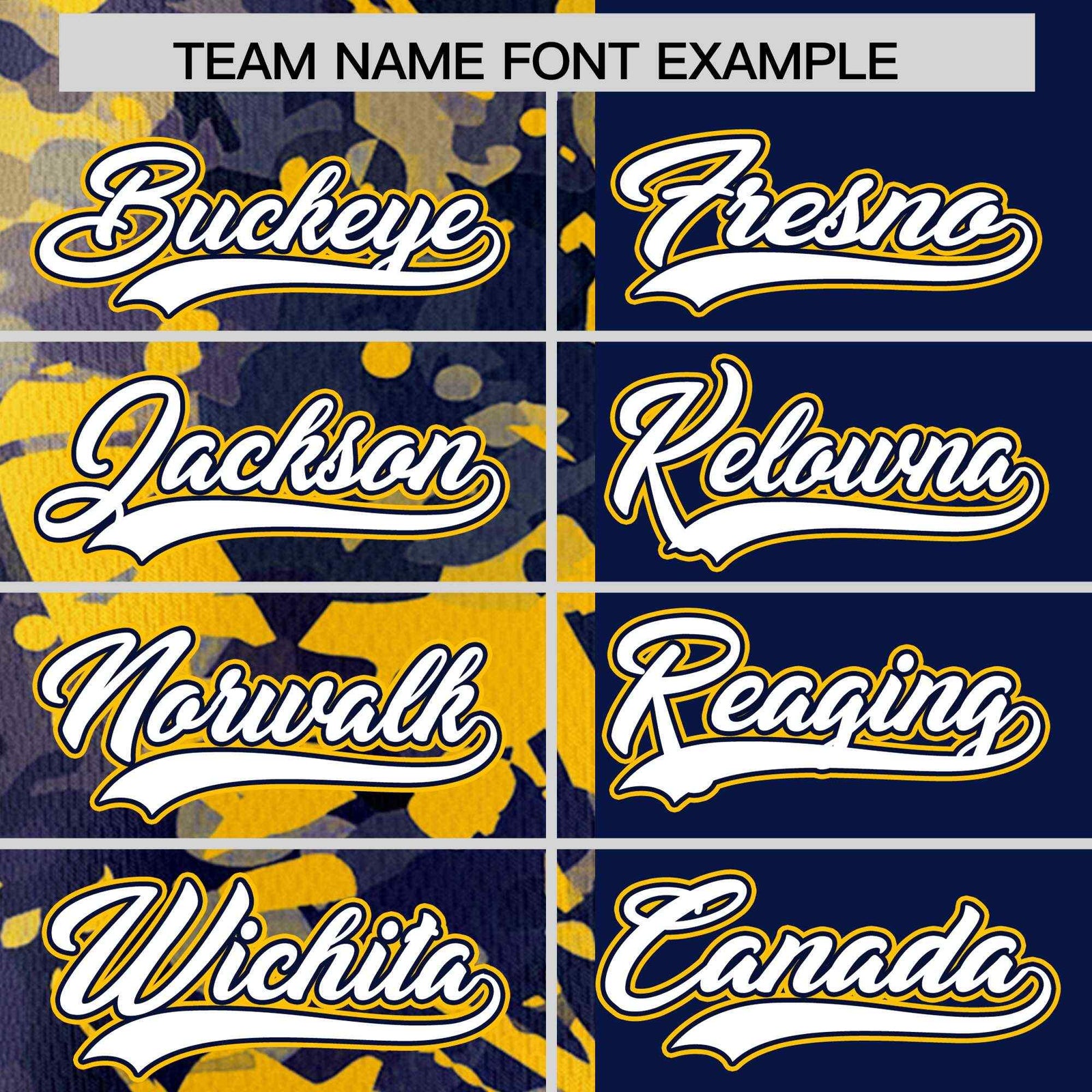 Custom Navy Yellow Split Personalized Graffiti Raglan Sleeve Authentic Baseball Jersey
