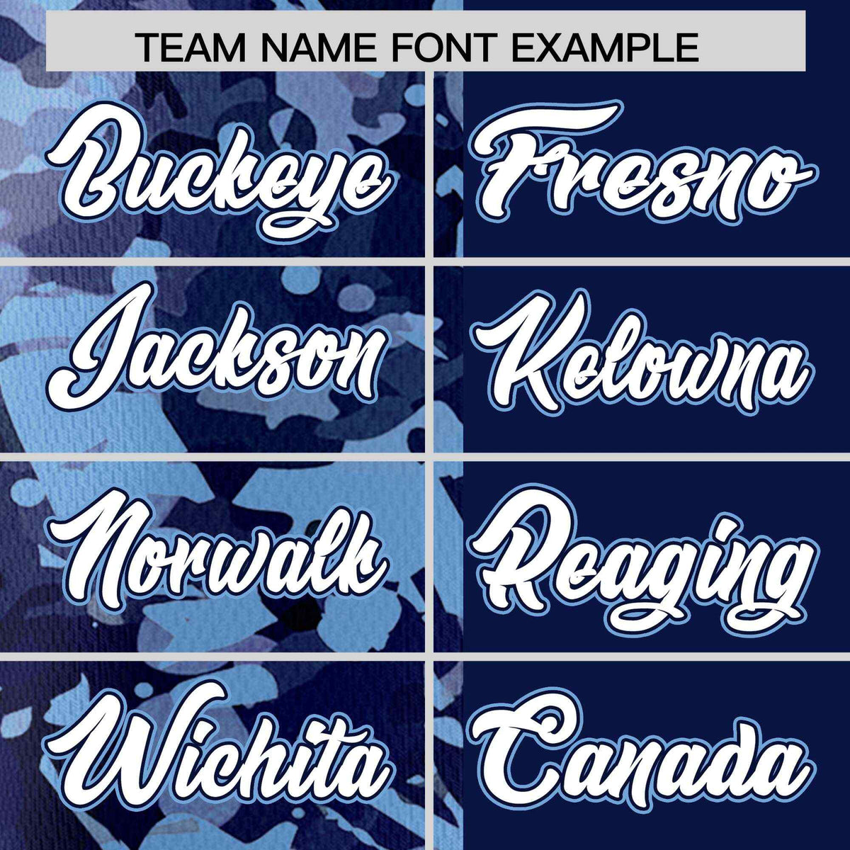 Custom Navy Powder Blue Split Personalized Graffiti Raglan Sleeve Authentic Baseball Jersey
