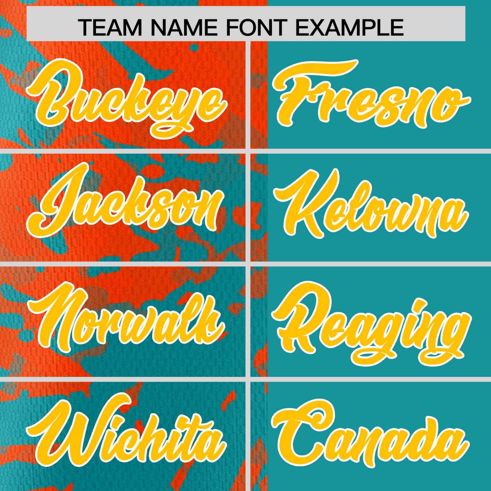 Custom Aqua Orange Split Personalized Graffiti Raglan Sleeve Authentic Baseball Jersey