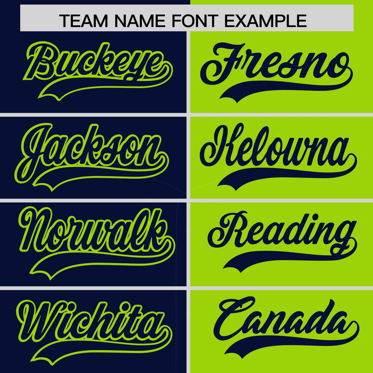 Custom Navy Neon Green Split Fashion Coconut Tree Design Authentic Baseball Jersey