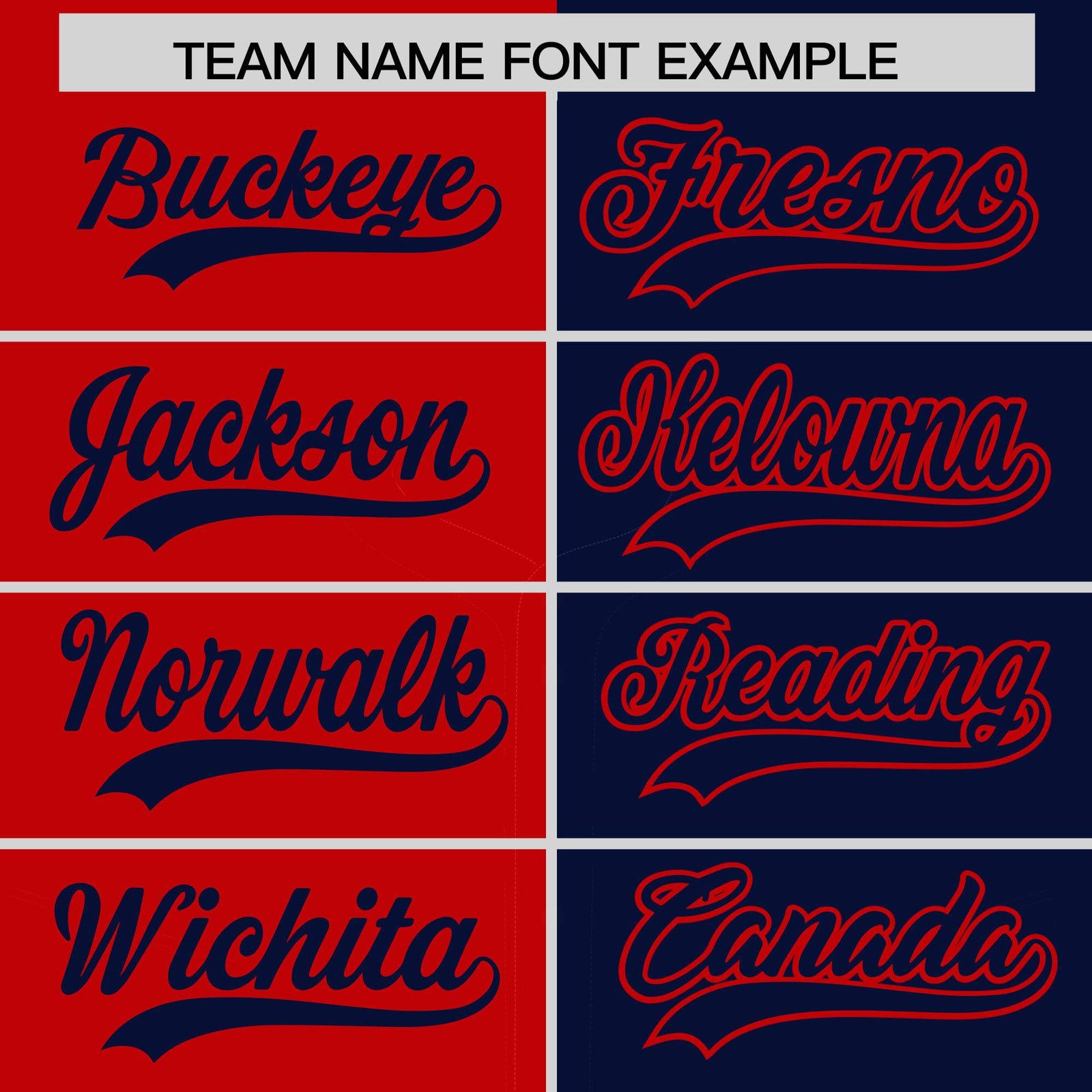 Custom Red Navy Split Fashion Coconut Tree Design Authentic Baseball Jersey