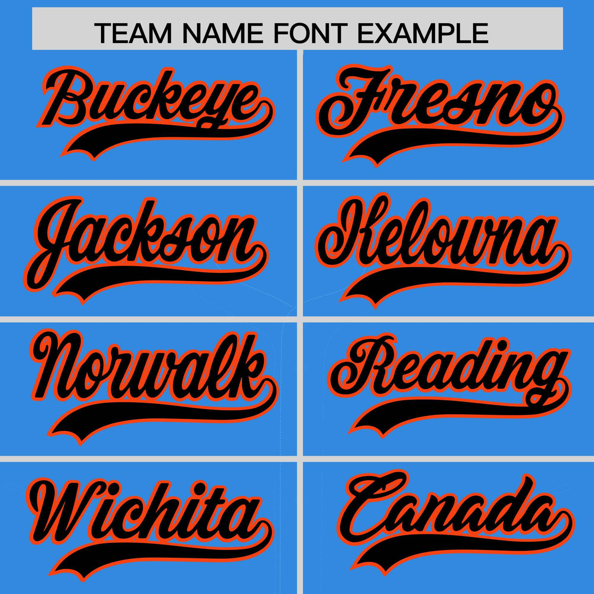 Custom Powder Blue Orange Split Fashion Coconut Tree Design Authentic Baseball Jersey