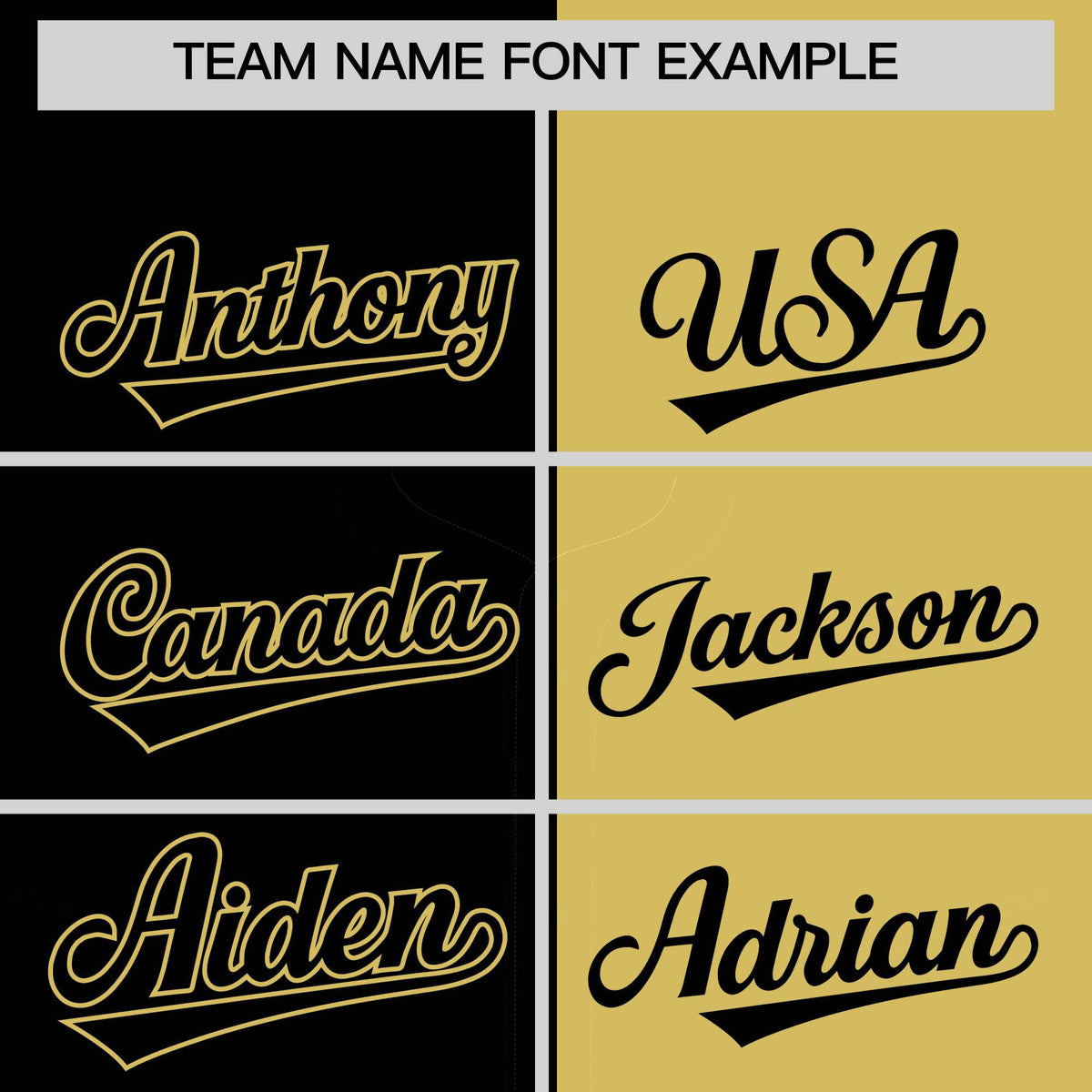 Custom Black Old Gold Split Fashion Coconut Tree Design Authentic Baseball Jersey