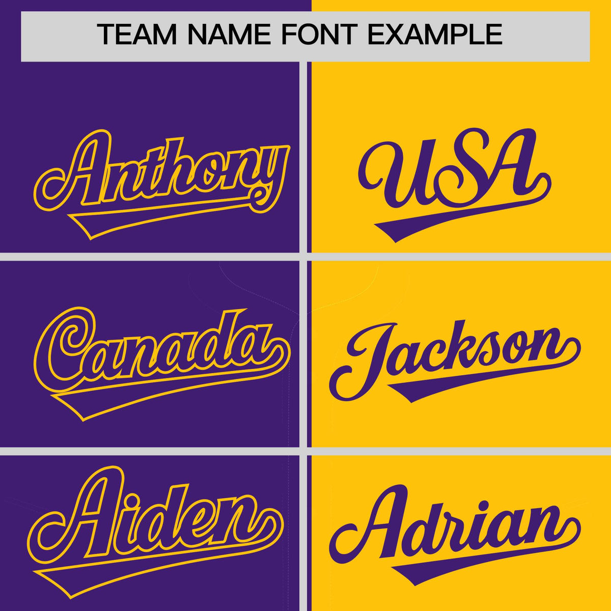 Custom Purple Yellow Split Fashion Coconut Tree Design Authentic Baseball Jersey